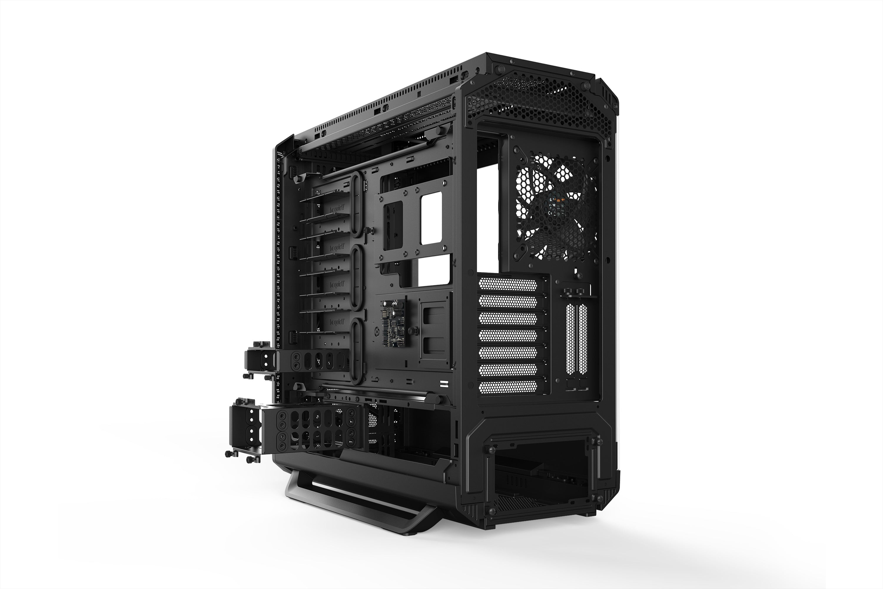 t! Silent Base 802 Window Black Midi Tower Svart be quiet! BGW39 4260052188385 Datorväskor Silent Base 802 Window Black ww