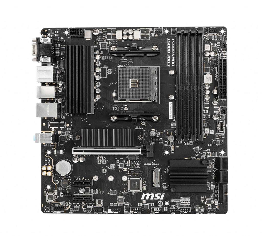 www.electricalstuff.se ElectricalStuff.se MSI B550M PRO-VDH moderkort AMD B550 Uttag AM4 micro ATX MSI B550M PRO-VDH 4719