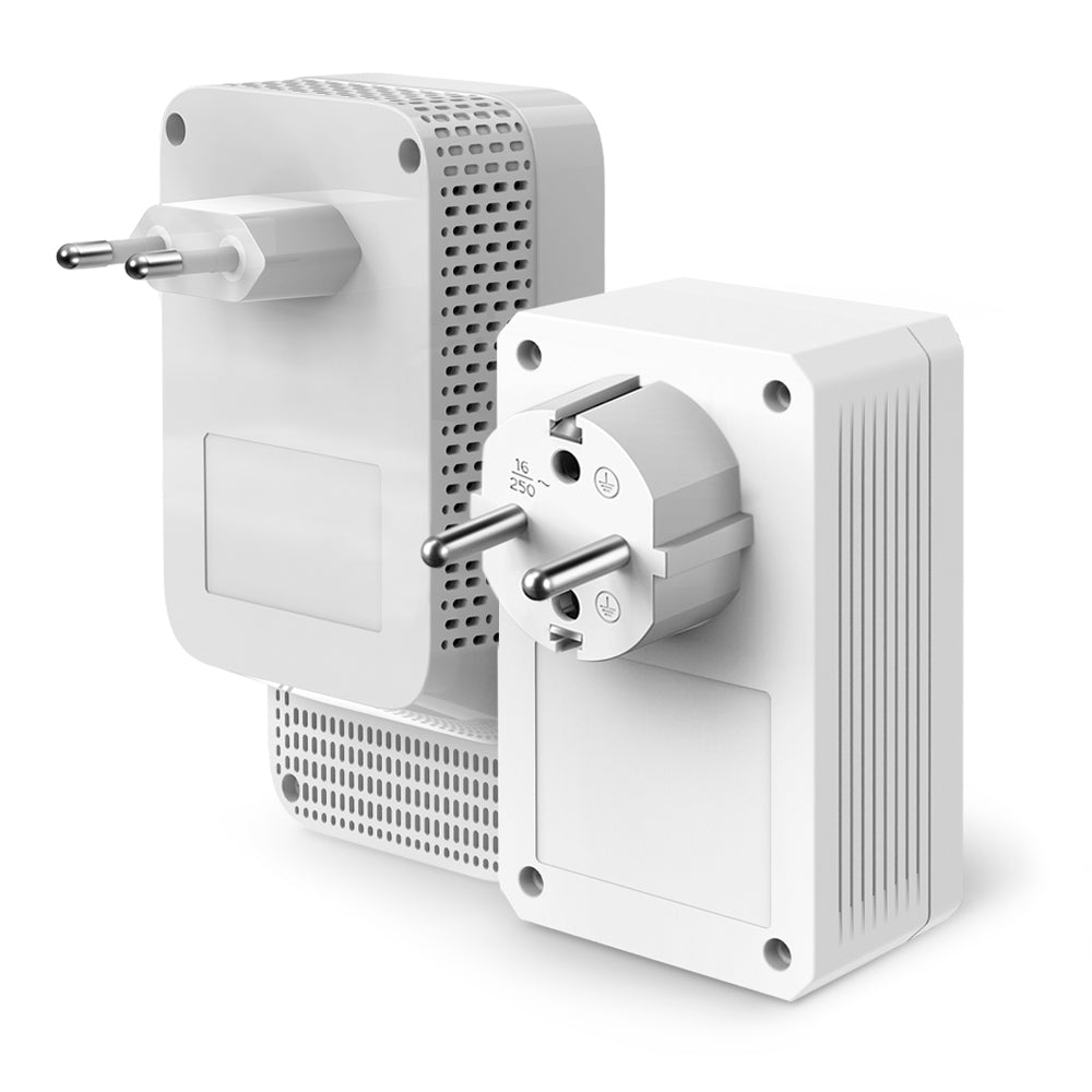 Ethernet) Wi-Fi Vit 2 styck TP-Link TL-WPA7617 KIT 6935364010935|0845973010102|845973010102 PowerLine-nätverksadaptrar TL-