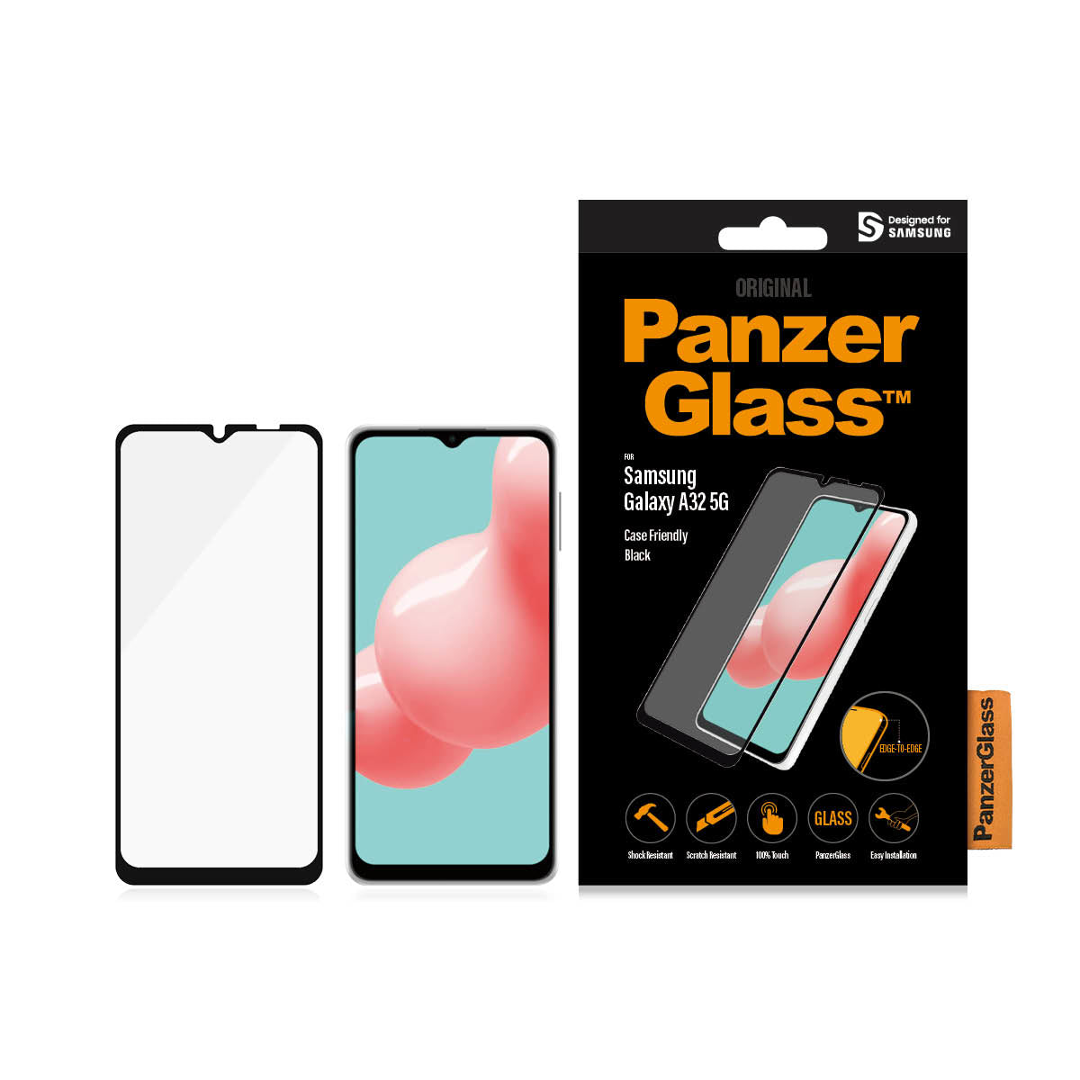 .se ElectricalStuff.se PanzerGlass 7252 skärm- och baksidesskydd till mobiltelefon Genomskinligt skärmskydd Samsung 1 styc