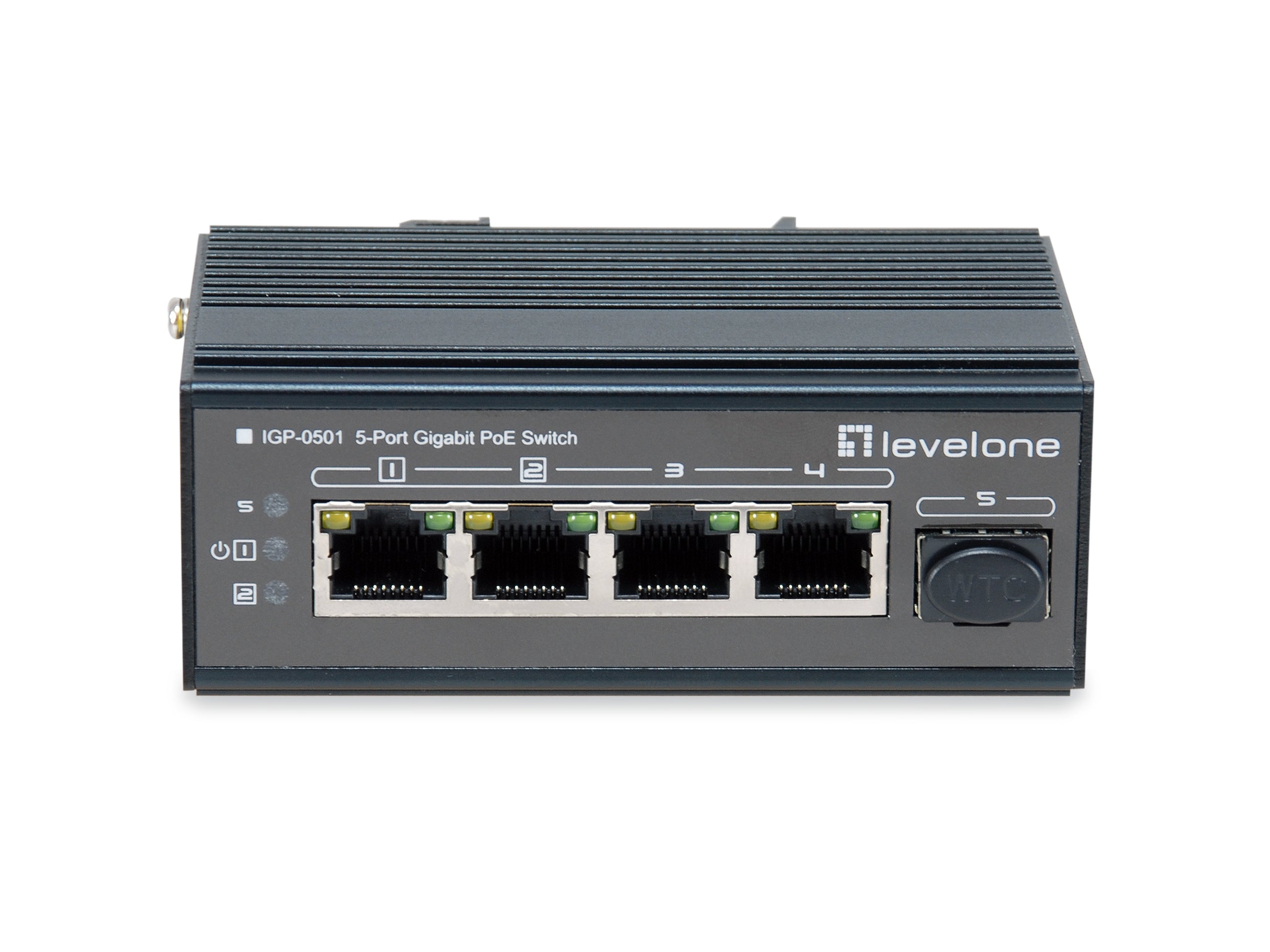 www.electricalstuff.se ElectricalStuff.se LevelOne IGP-0501 nätverksswitchar Gigabit Ethernet (10/100/1000) Strömförsörjni