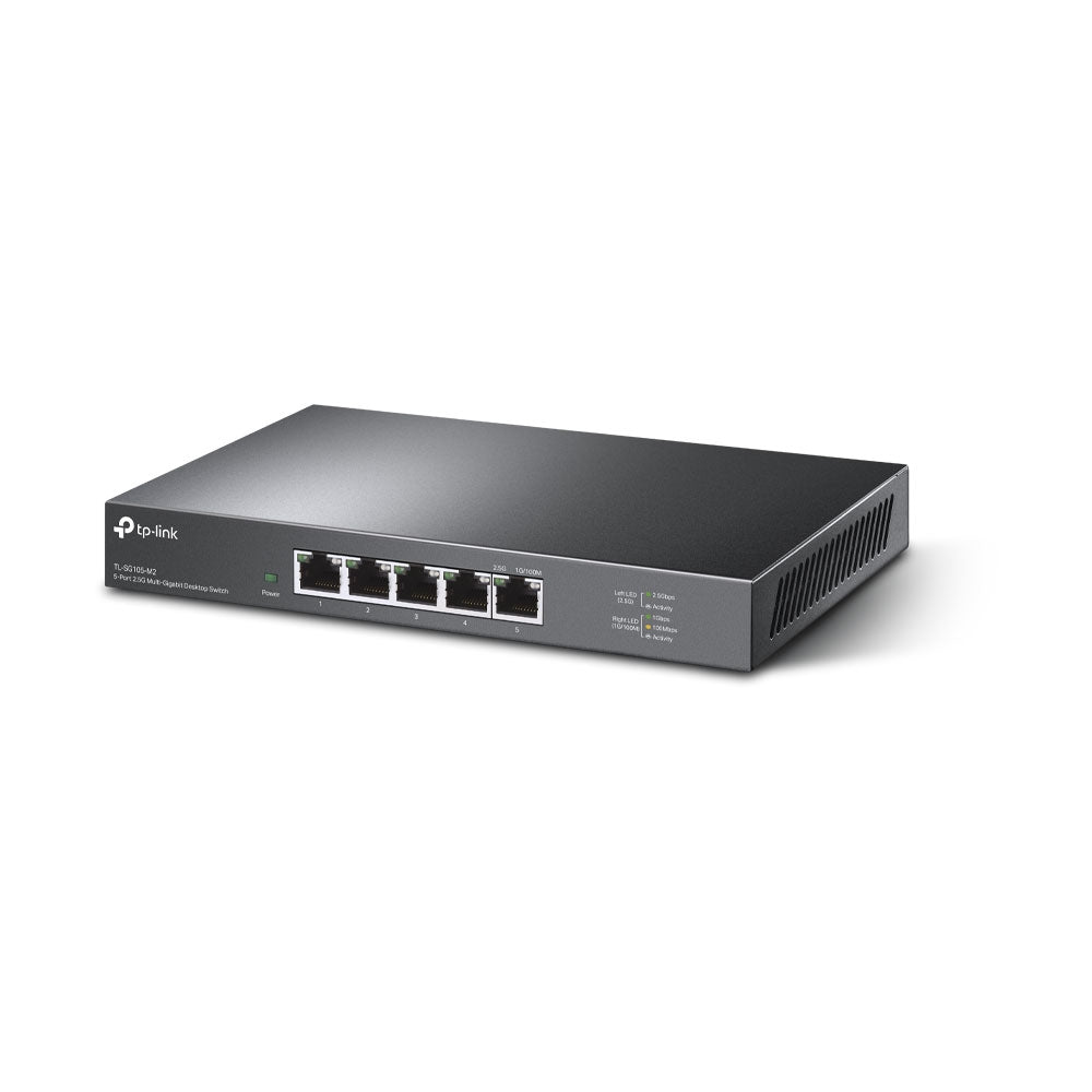 www.electricalstuff.se ElectricalStuff.se TP-Link TL-SG105-M2 nätverksswitchar Ohanterad 2.5G Ethernet (100/1000/2500) Sva