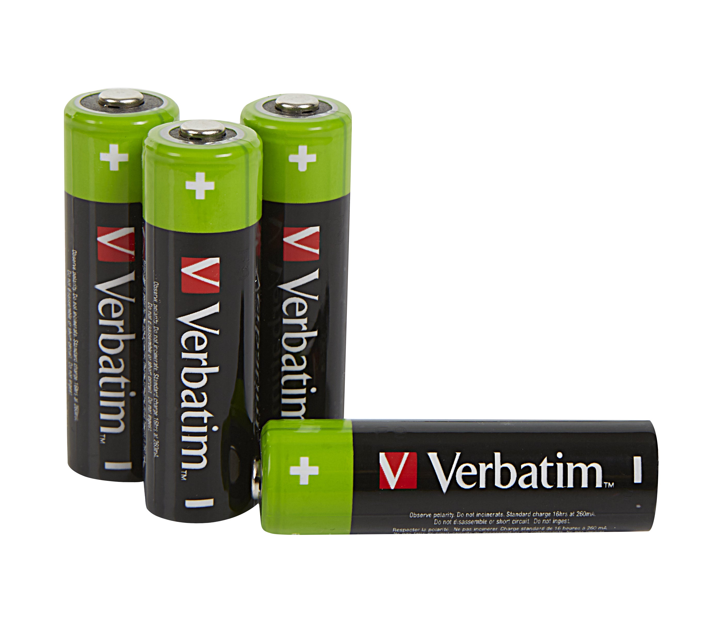 sbatterier 49517 www.electricalstuff.se ElectricalStuff.se Verbatim 49517 hushållsbatteri Laddningsbart batteri AA Nicke