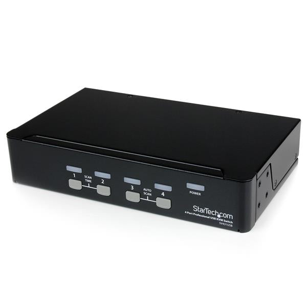www.electricalstuff.se ElectricalStuff.se StarTech.com Professionell VGA USB KVM-switch med 4 portar och hubb StarTech.com