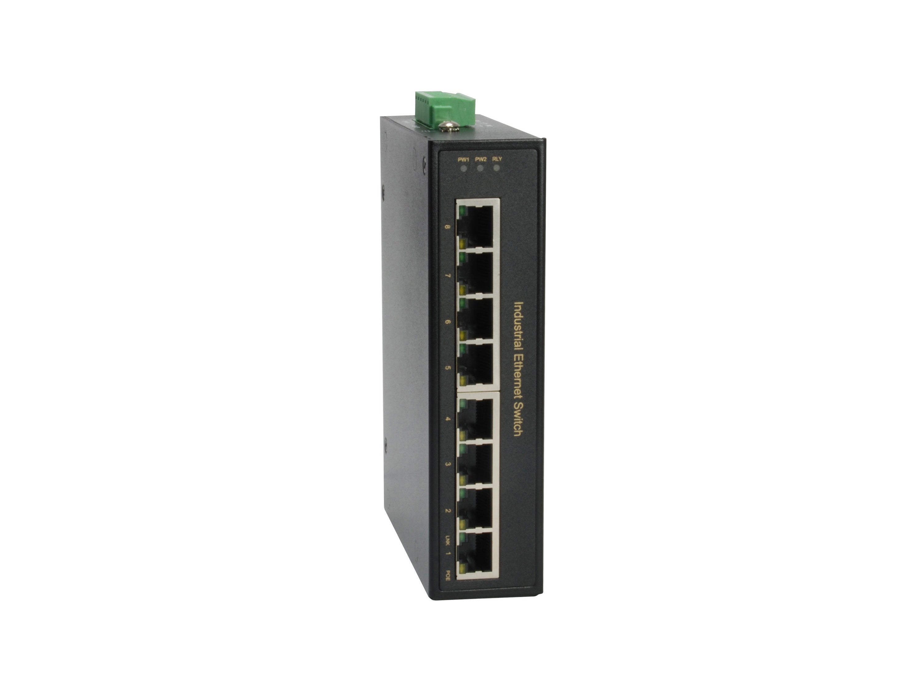 www.electricalstuff.se ElectricalStuff.se LevelOne IFP-0801 nätverksswitchar Fast Ethernet (10/100) Strömförsörjning via E