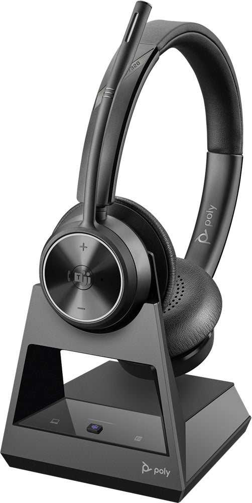 www.electricalstuff.se ElectricalStuff.se POLY SAVI 7300 Headset Trådlös Handhållen Kontor/callcenter Svart POLY 215201-05