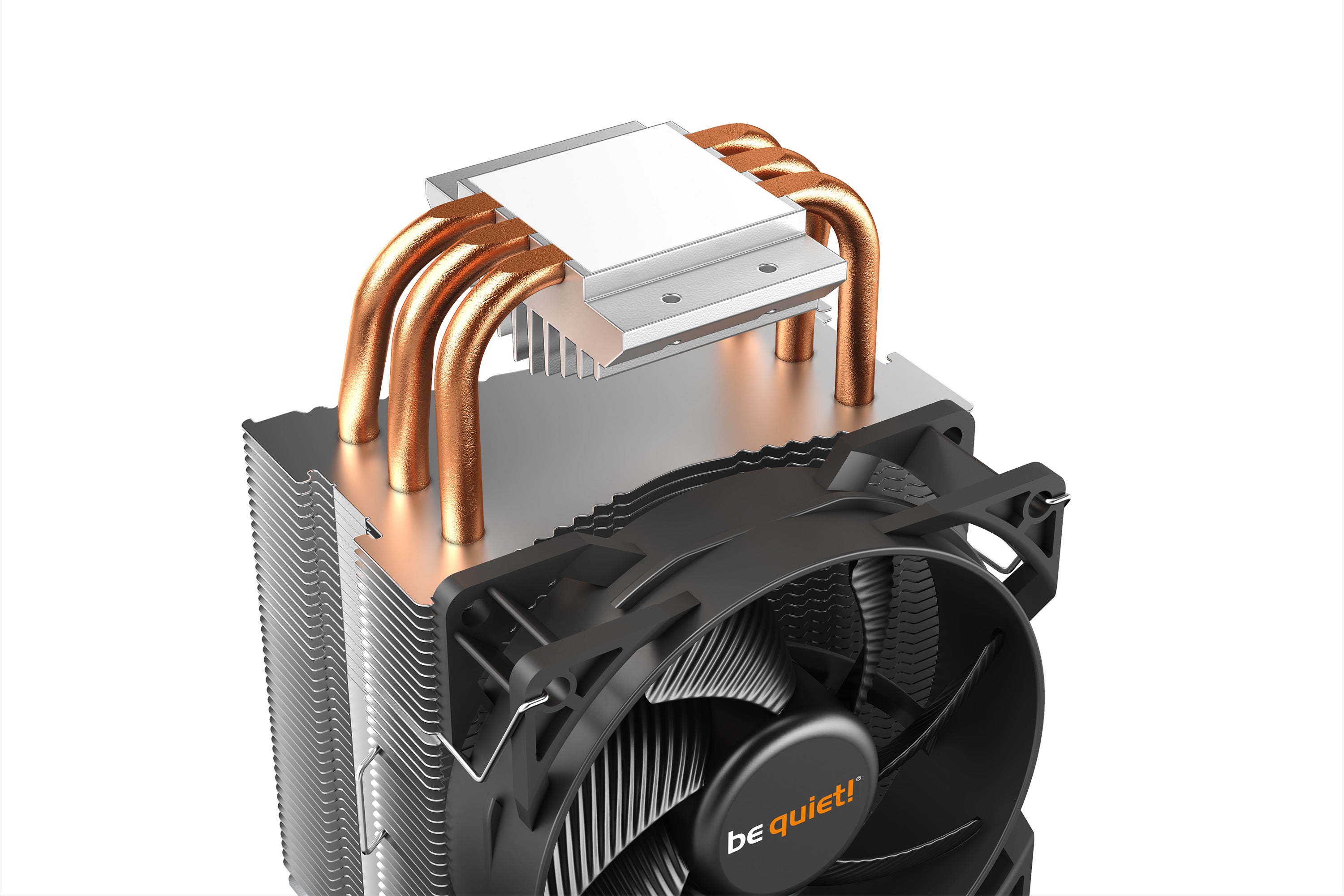 IM 2 Processor Kylare 9,2 cm Silver 1 styck be quiet! BK030 4260052188453 Kylsystem för Datorer PURE ROCK SLIM 2 www.elect