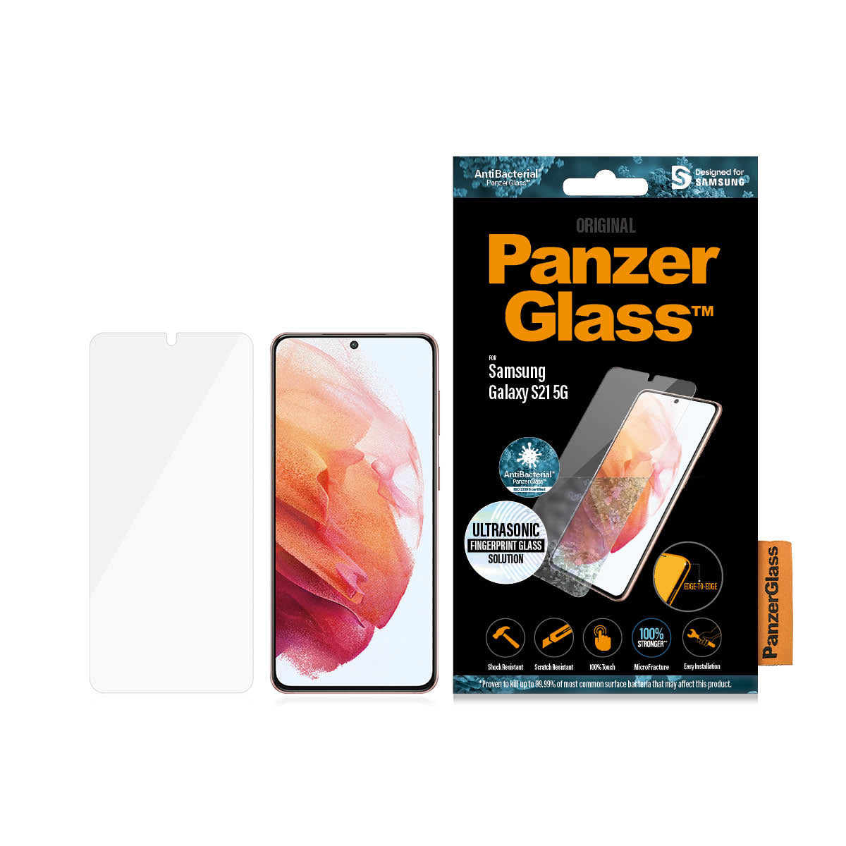 lectricalstuff.se ElectricalStuff.se PanzerGlass 7269 skärm- och baksidesskydd till mobiltelefon Genomskinligt skärmskydd