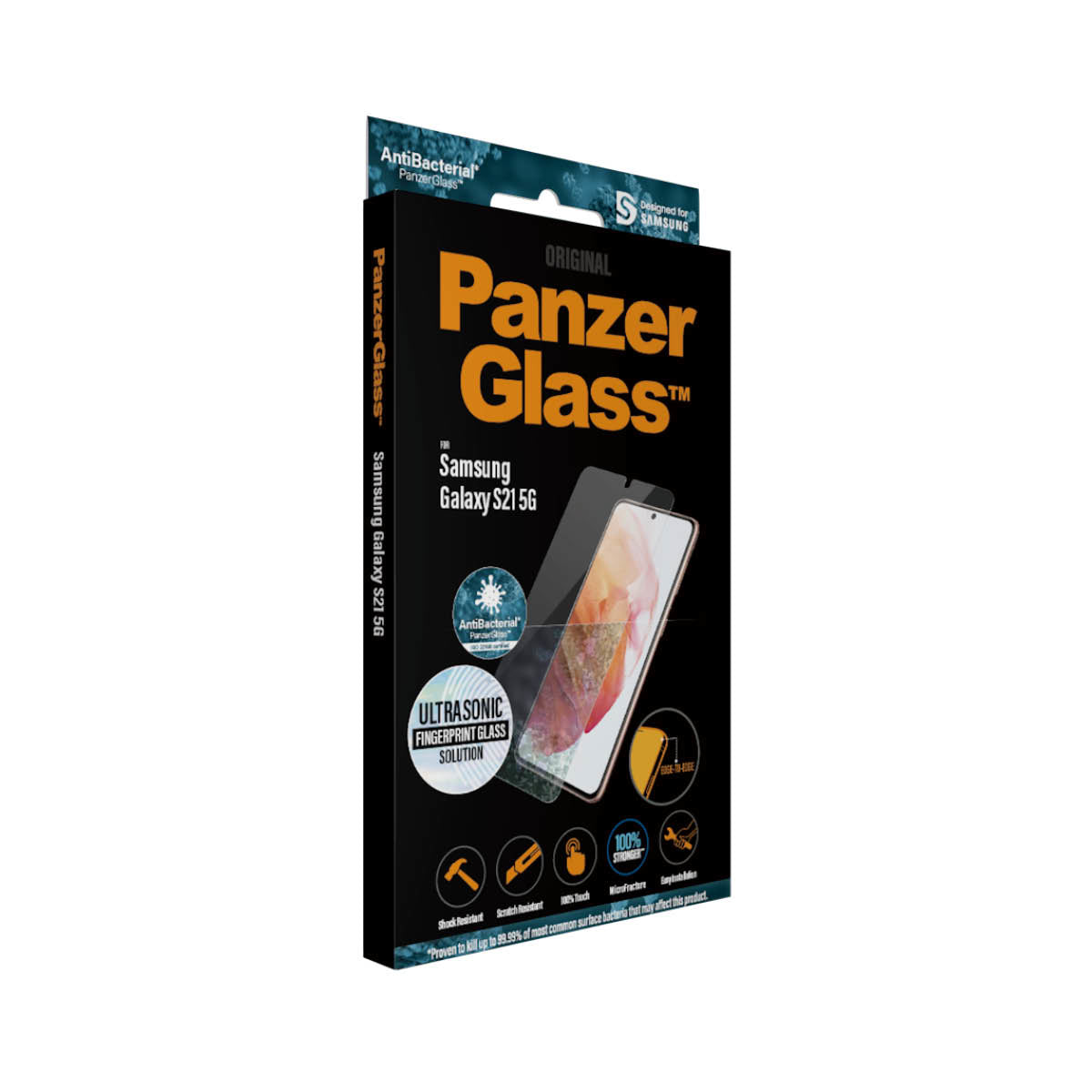 Samsung 1 styck PanzerGlass 7269 5711724072697|5711724372698 Skärm- och Baksidesskydd till Mobiltelefoner 7269 www.electri