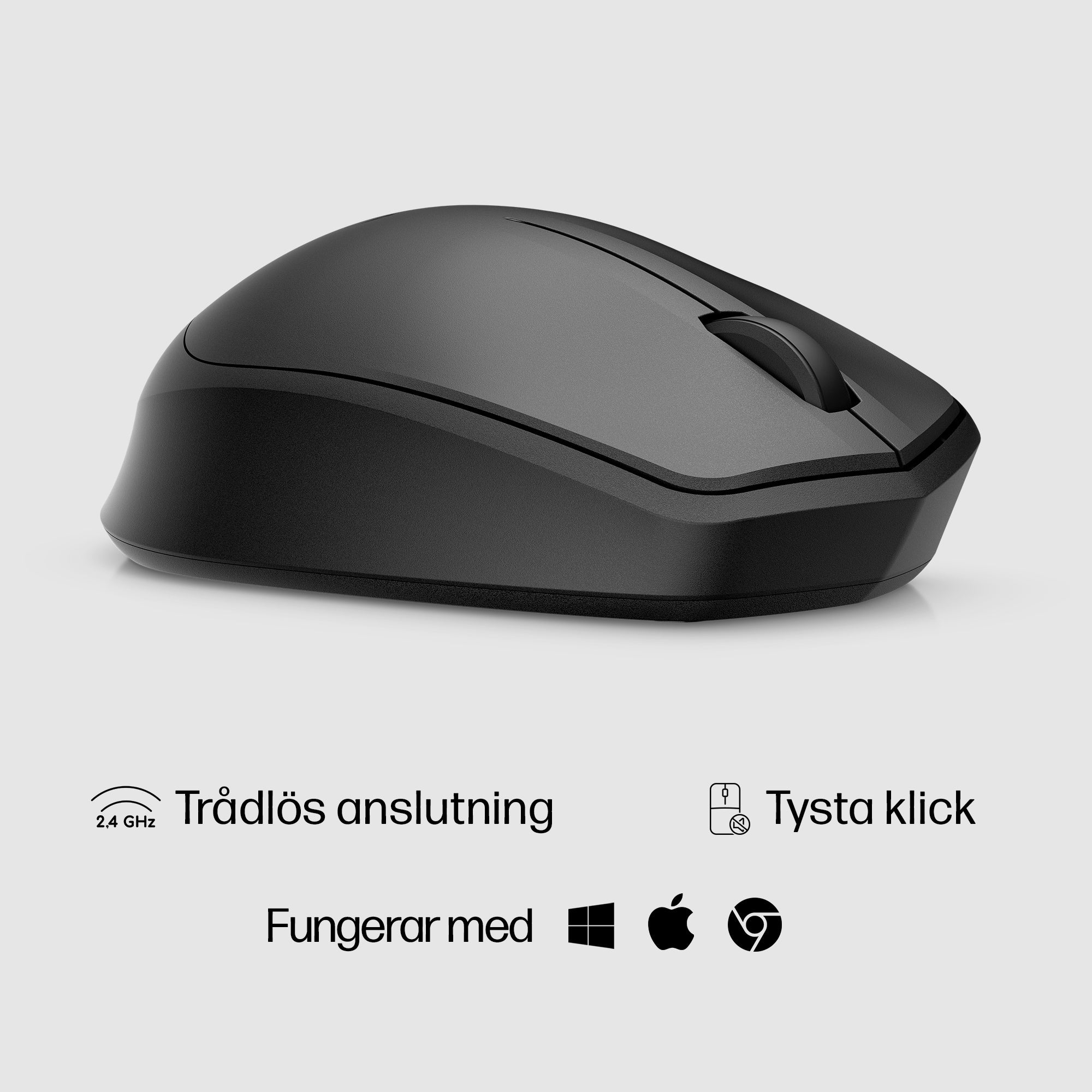 www.electricalstuff.se ElectricalStuff.se HP 280 Silent trådlös mus HP 19U64AA 0195122197599|195122197599|0195122197483|19