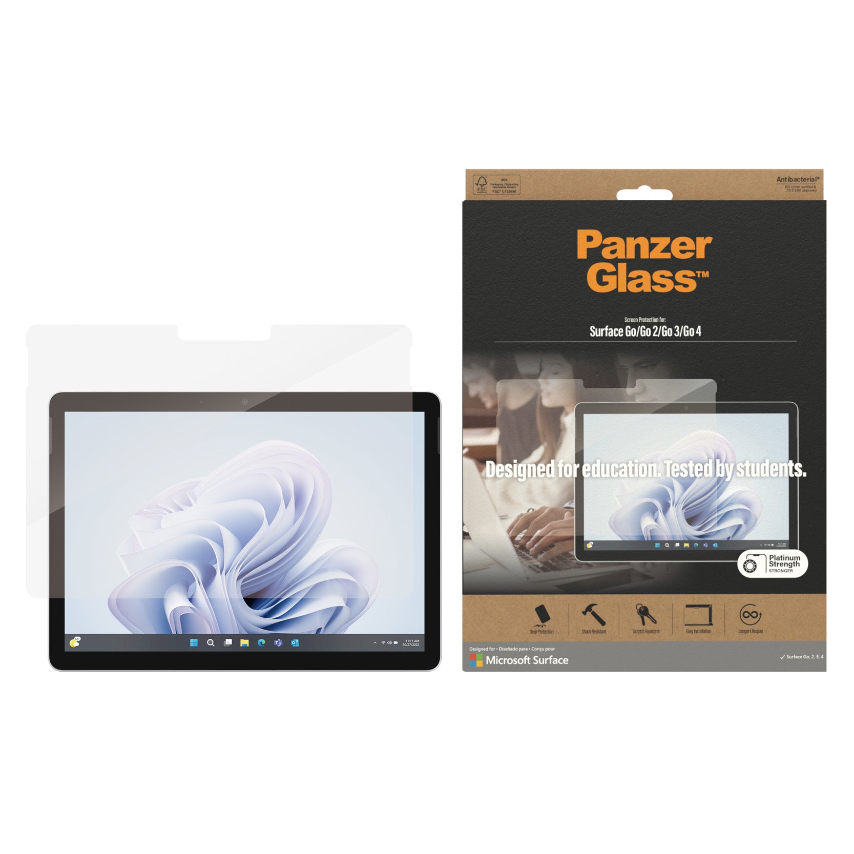styck PanzerGlass 6255 5711724062551 Skärmskydd för Surfplattor 6255 www.electricalstuff.se ElectricalStuff.se PanzerGl