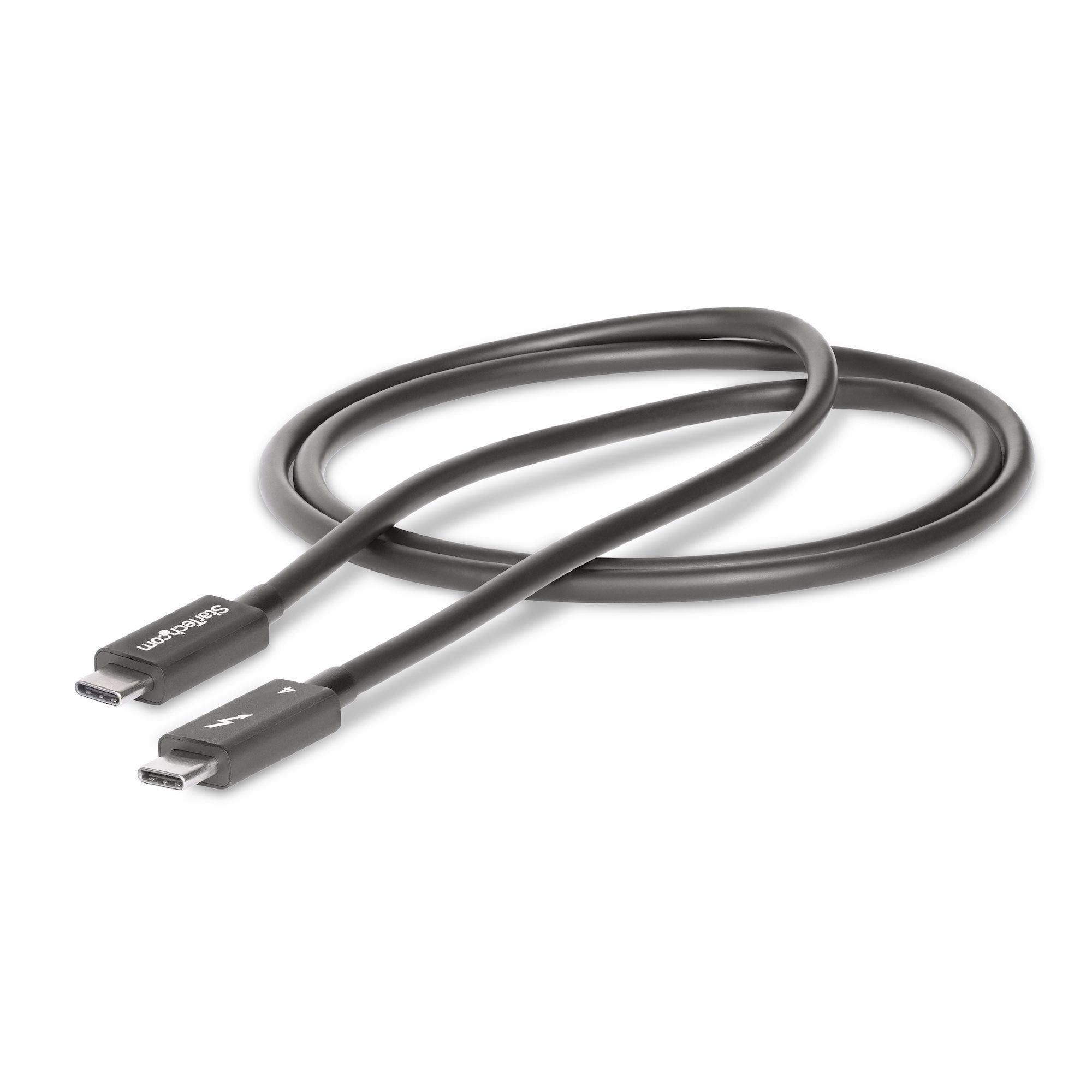 0 W PD - 4K/8K Video - Intel-certifierad Thunderbolt-kabel - Kompatibel med USB4/Thunderbolt 3/USB 3.2/USB Type-C/DisplayPor