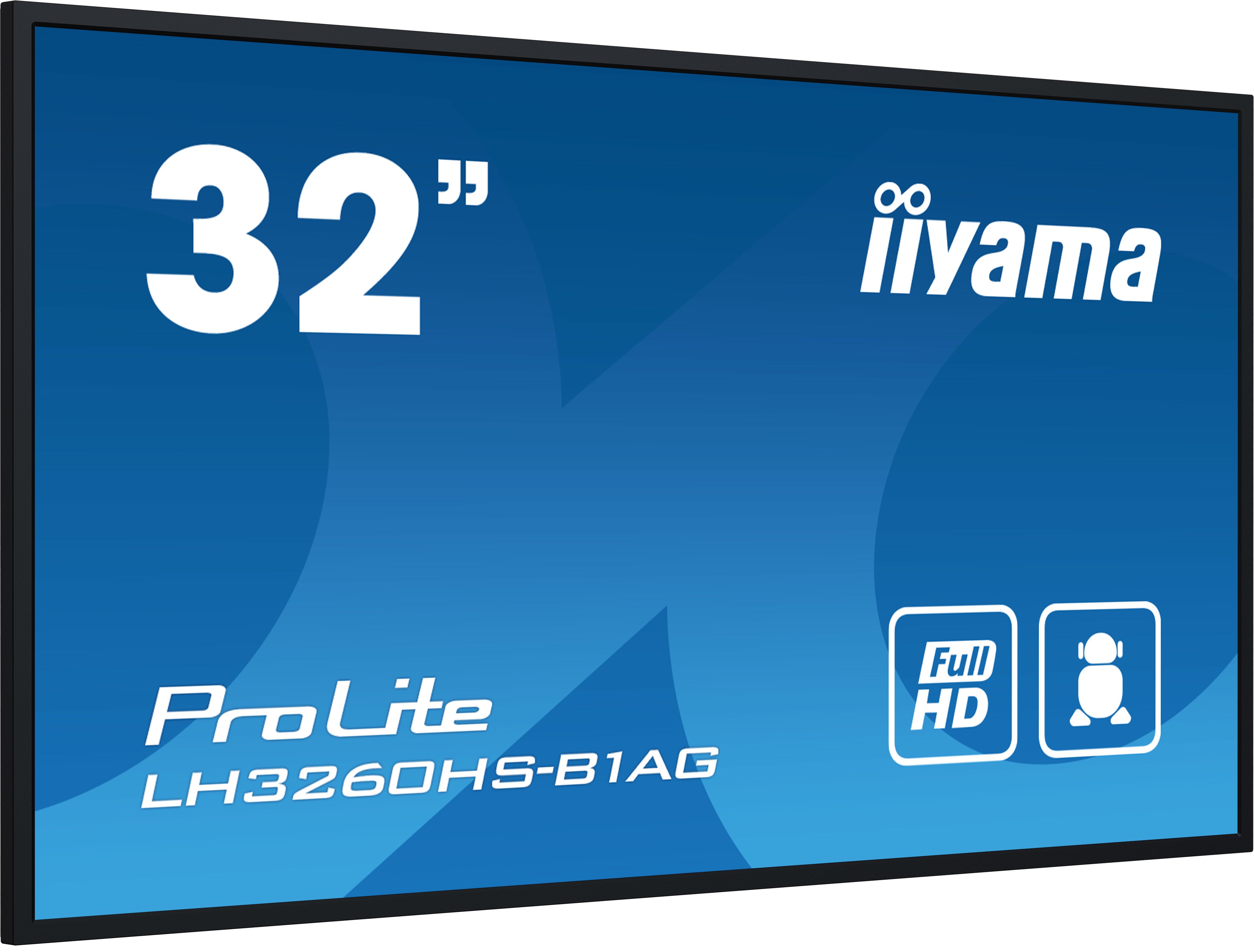 www.electricalstuff.se ElectricalStuff.se iiyama LH3260HS-B1AG skyltställ Digital A-skylt 80 cm (31.5") LED Wi-Fi 500 cd/m