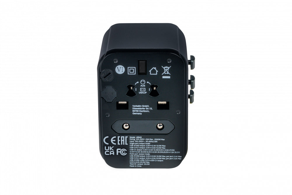 Reseadaptrar 49545 www.electricalstuff.se ElectricalStuff.se Verbatim 49545 reseadaptrar Universal Verbatim 49545 00239