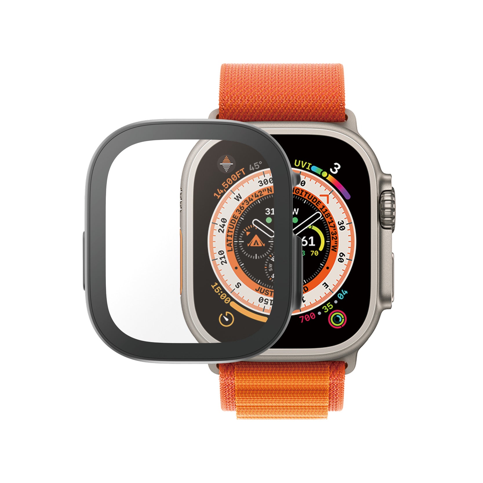 www.electricalstuff.se ElectricalStuff.se PanzerGlass Apple Watch Full Body Case D30 Transparent Härdat glas, Polyetentere