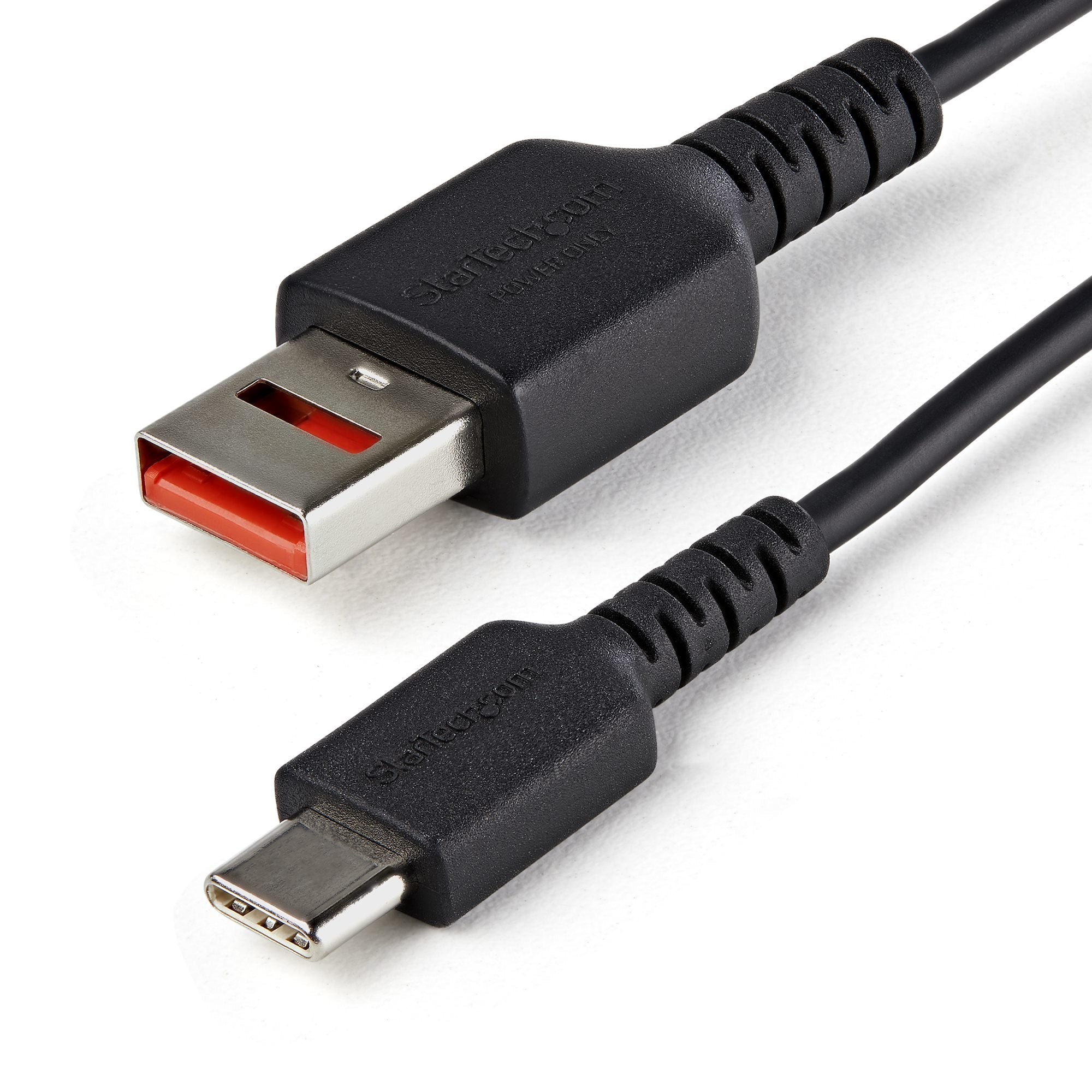 www.electricalstuff.se ElectricalStuff.se StarTech.com Säker laddningskabel på 1 m - USB-A till USB-C-datablockerarkabel f