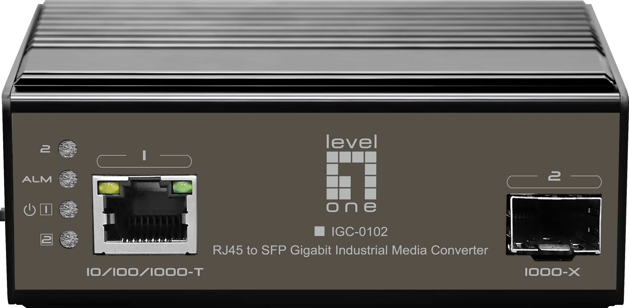 www.electricalstuff.se ElectricalStuff.se LevelOne IGC-0102 mediakonverterare för nätverk 1000 Mbit/s Svart LevelOne IGC-0