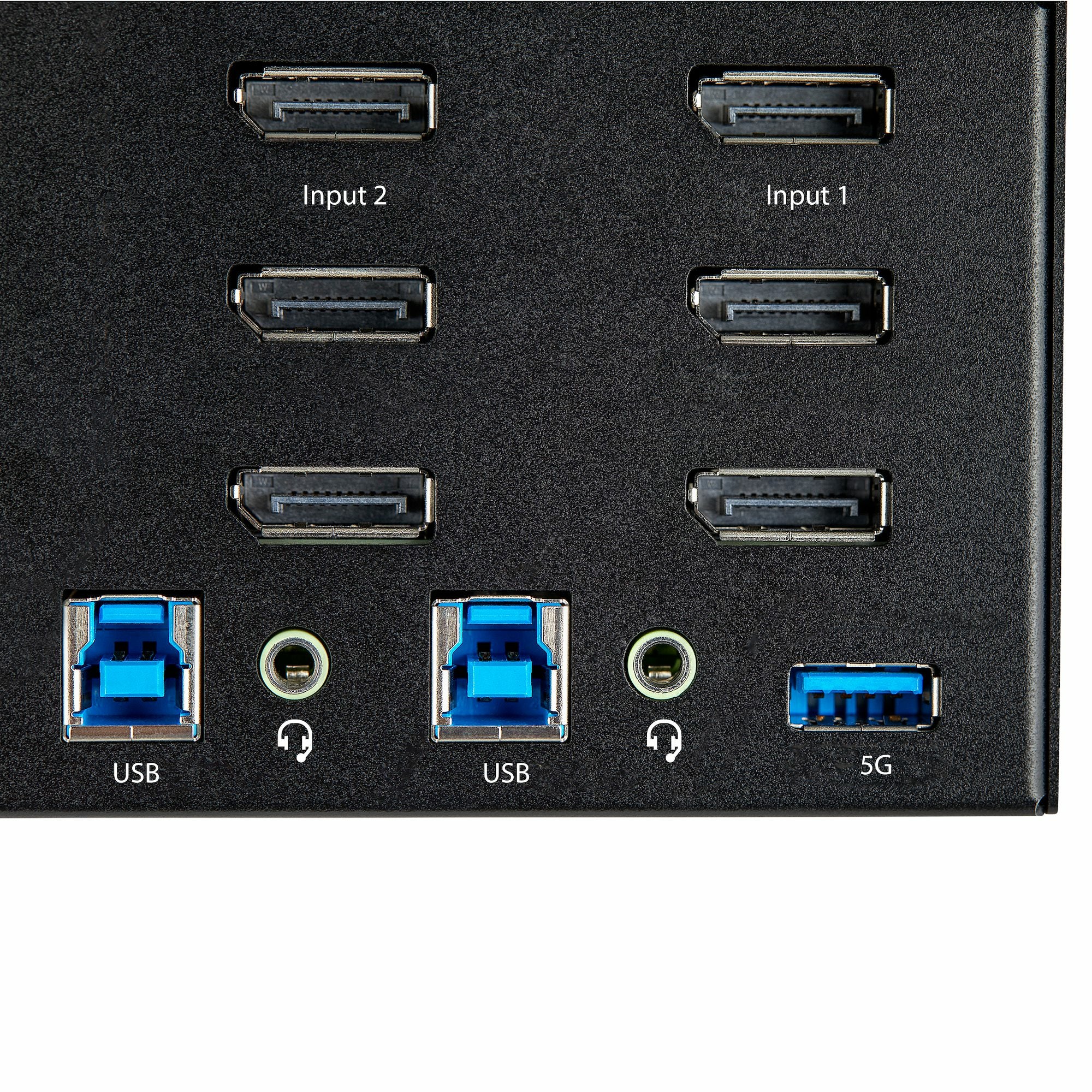 StarTech.com SV231TDPU34K 0065030881784|065030881784 KVM-Switchar 2-ports DisplayPort KVM-switch för tre skärmar - 4K 60 H