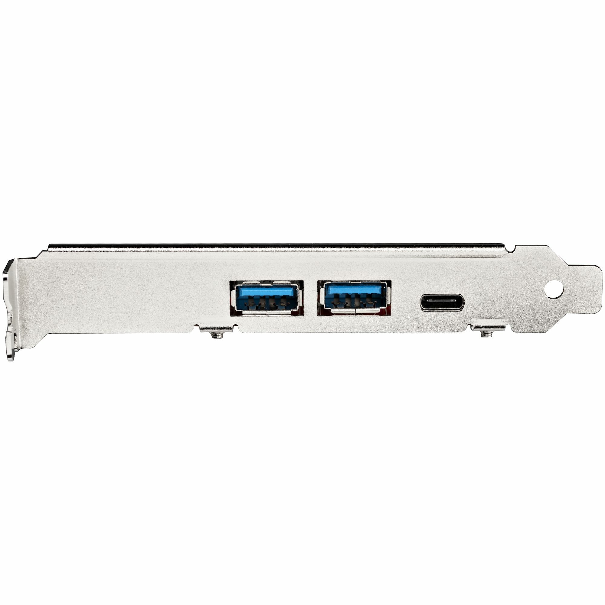 H 0065030888325|065030888325 Nätverkskort/Adapters 5-ports USB PCIe-kort - 10 Gbps USB 3.1 Gen 2 PCIe-kort med 1x USB-C oc