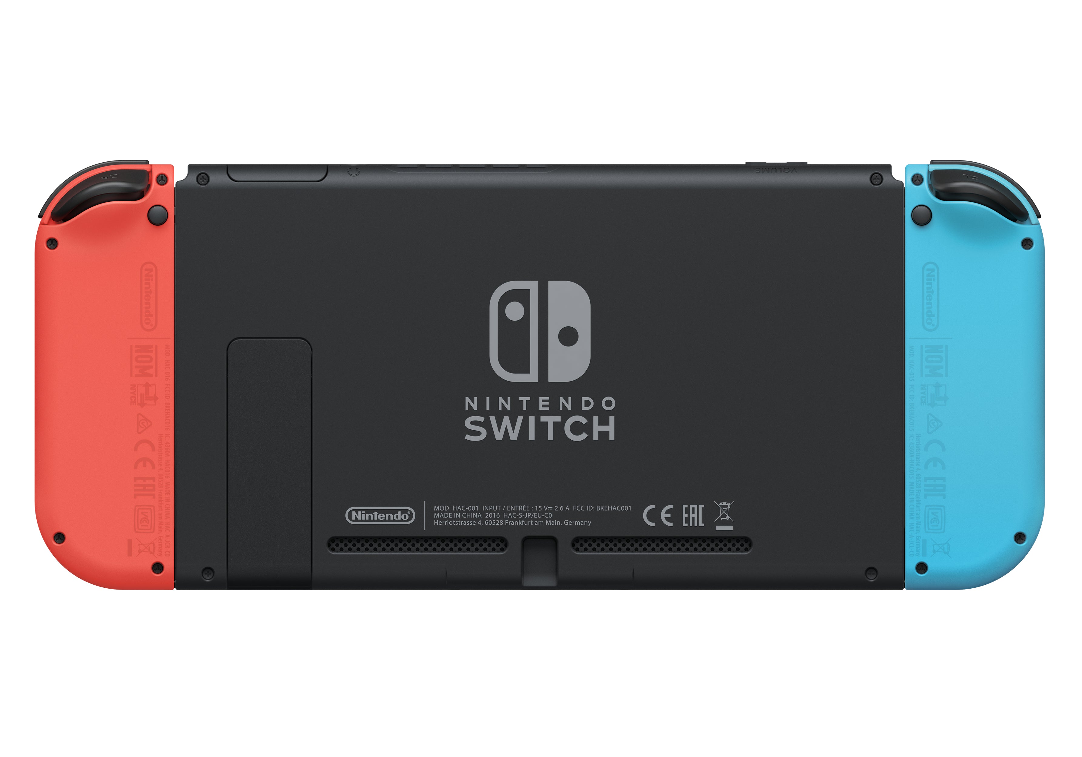 spelkonsoller 17,8 cm (7") 64 GB Pekskärm Wi-Fi Blå, Röd Nintendo 10007455 0045496453442|045496453442 Bärbara Spelkonsoller