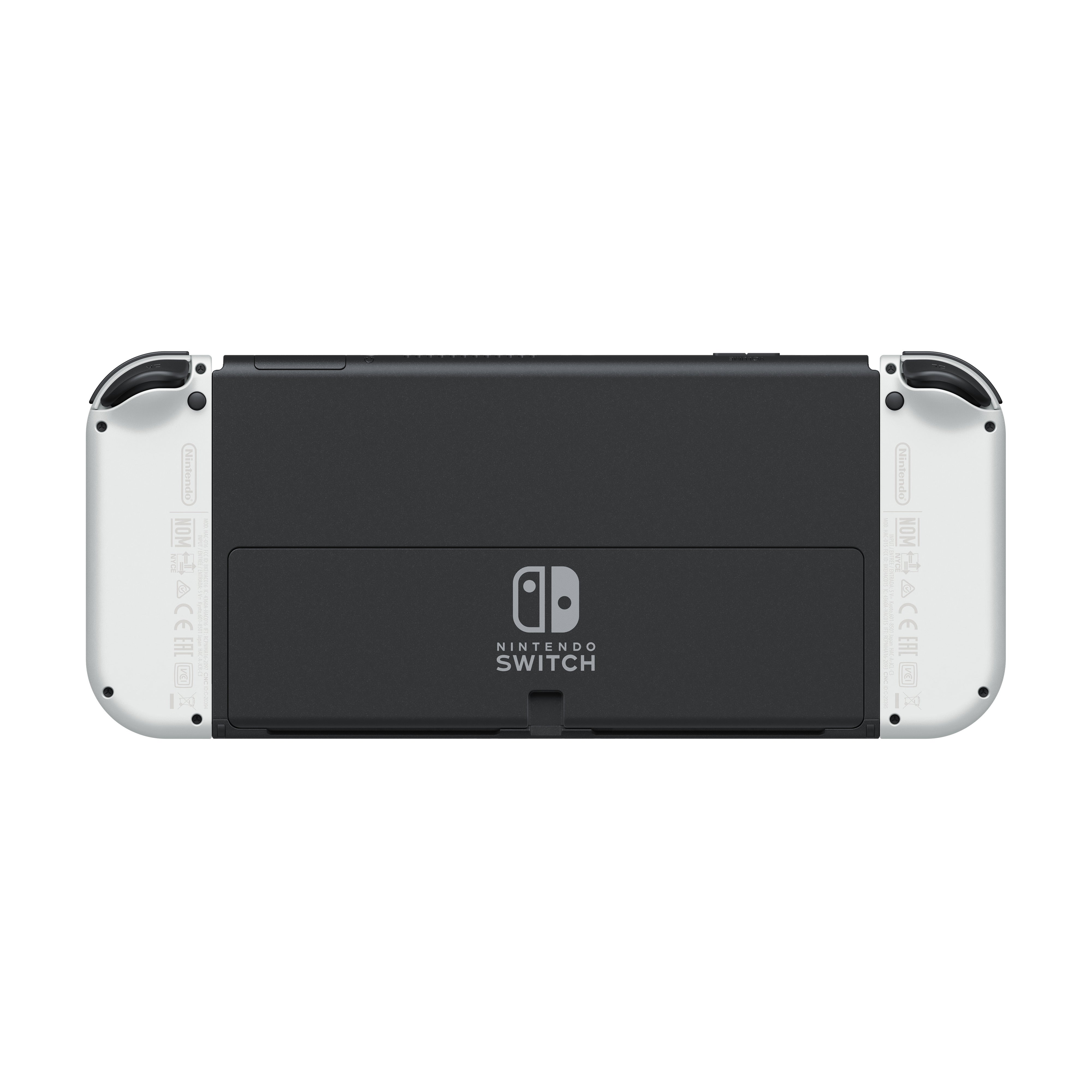 ler 17,8 cm (7") 64 GB Pekskärm Wi-Fi Vit Nintendo 10007454 0045496453435|045496453435 Bärbara Spelkonsoller Switch OLED w