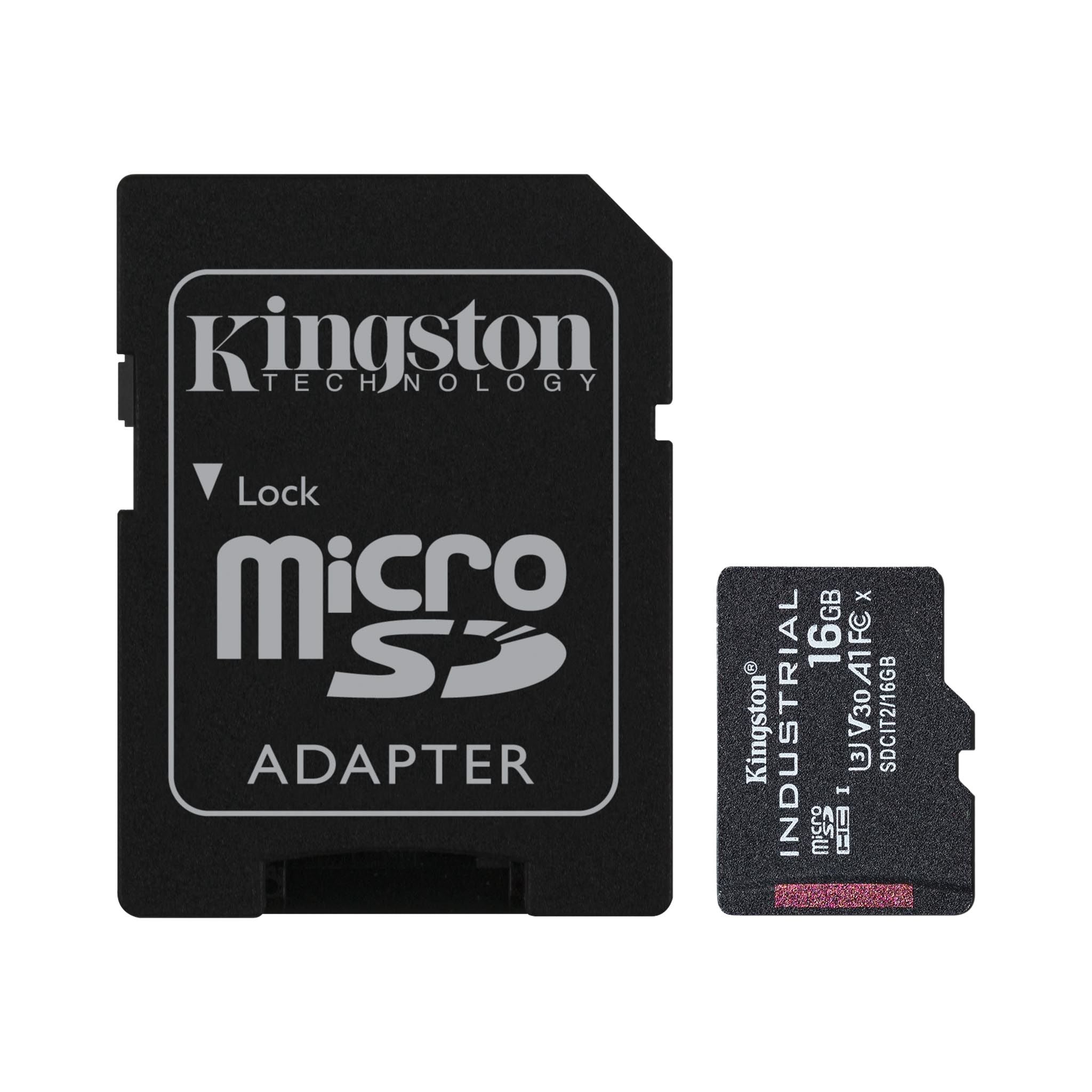 www.electricalstuff.se ElectricalStuff.se Kingston Technology Industrial 16 GB MicroSDHC UHS-I Klass 10 Kingston Technolog