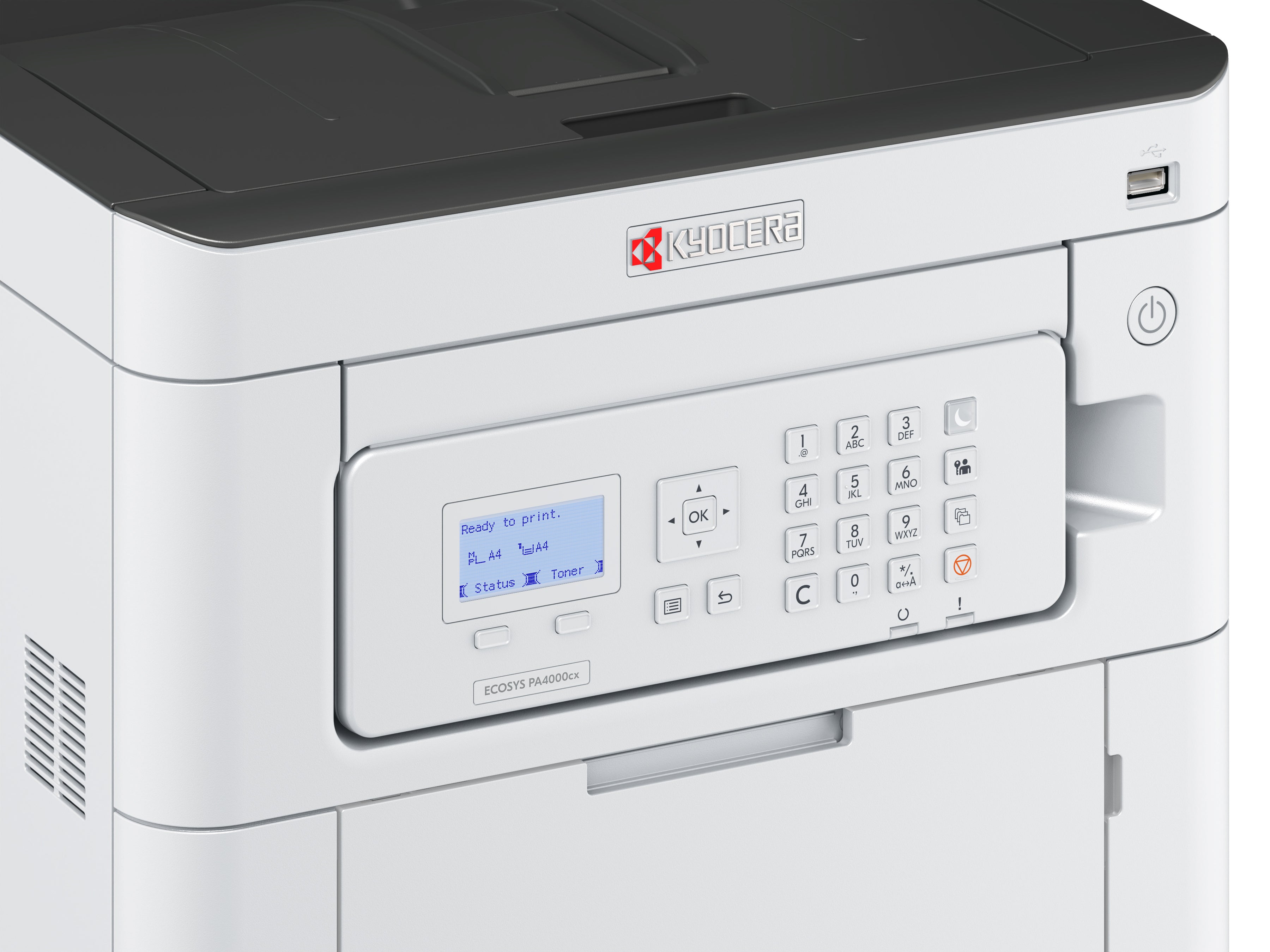 KYOCERA 1102Z03NL0 0632983071755|632983071755 Laserskrivare ECOSYS ECOSYS PA4000cx www.electricalstuff.se ElectricalStuff.