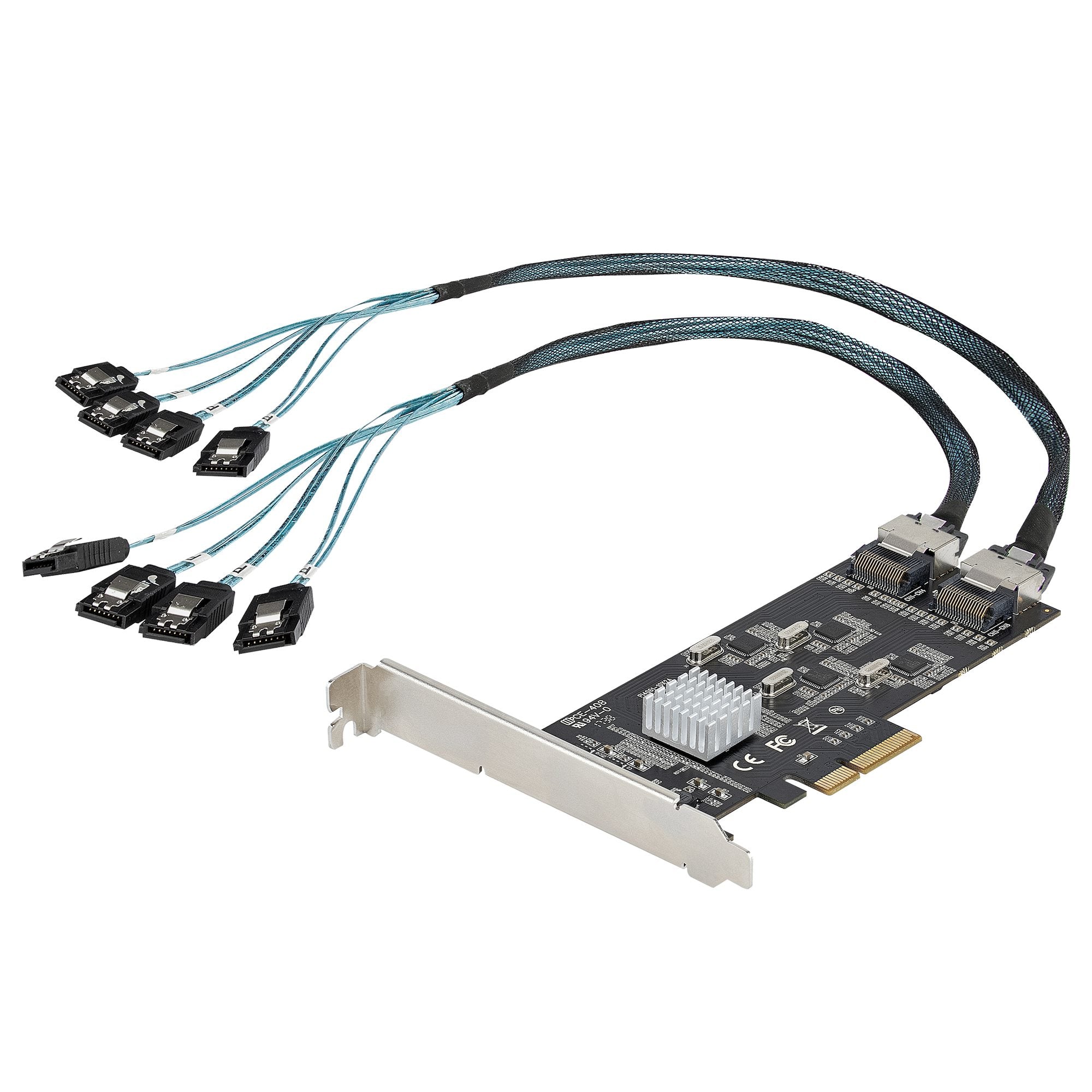 www.electricalstuff.se ElectricalStuff.se StarTech.com 8-ports SATA PCIe-kort - PCI Express 6 Gbps SATA Expansion-kortadap