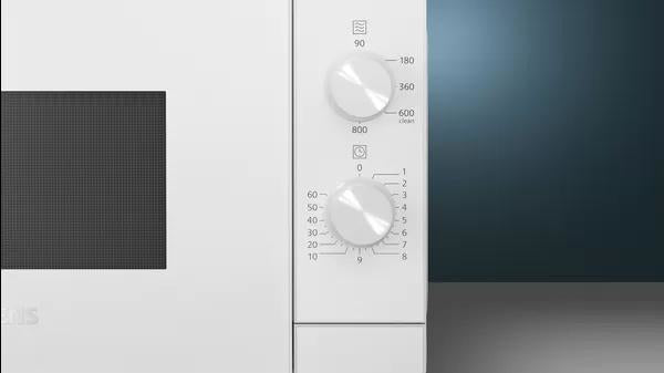 l 800 W Siemens FF020LMW0 4242003905180 Mikrovågsugnar iQ300 FF020LMW0 www.electricalstuff.se ElectricalStuff.se Siemens