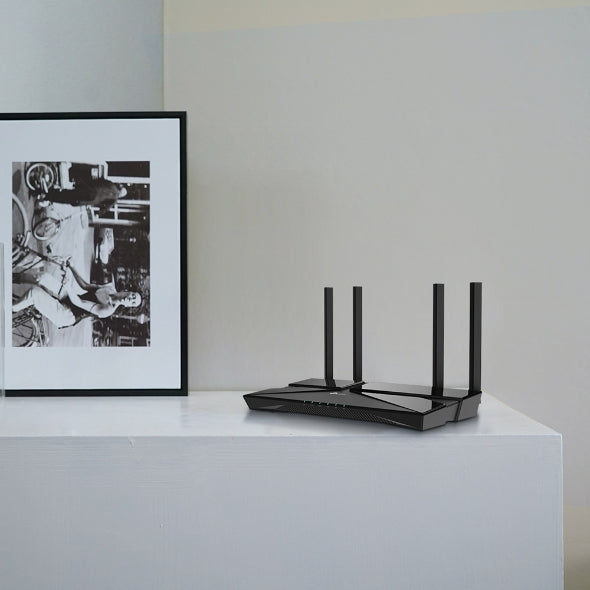 ctricalstuff.se ElectricalStuff.se TP-Link Archer AX23 trådlös router Gigabit Ethernet Dual-band (2,4 GHz / 5 GHz) Svart T