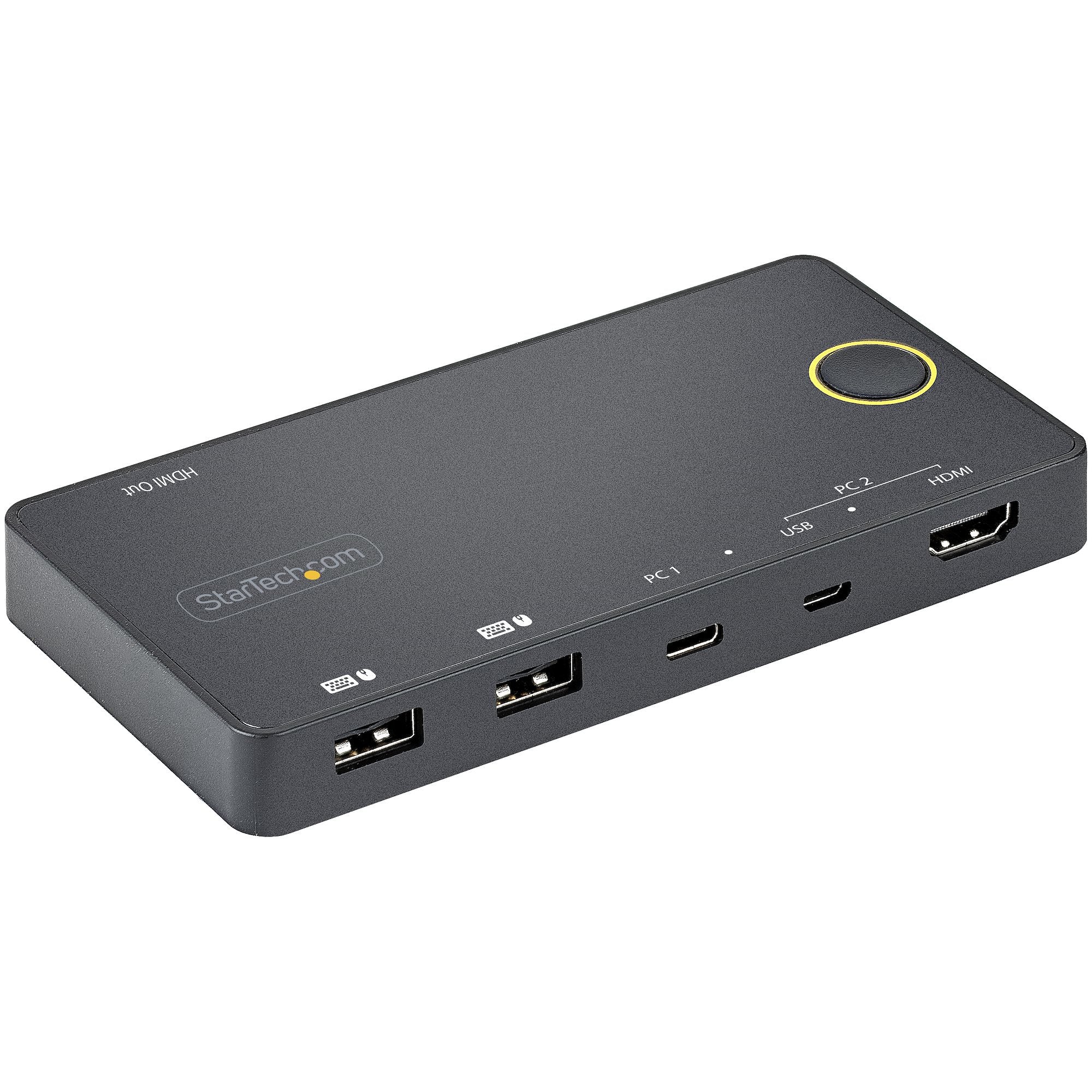 B-A/HDMI KVM-switch | 2 portar | 4K 60 Hz HDMI 2.0www.electricalstuff.se ElectricalStuff.se StarTech.com 2-ports hybrid US