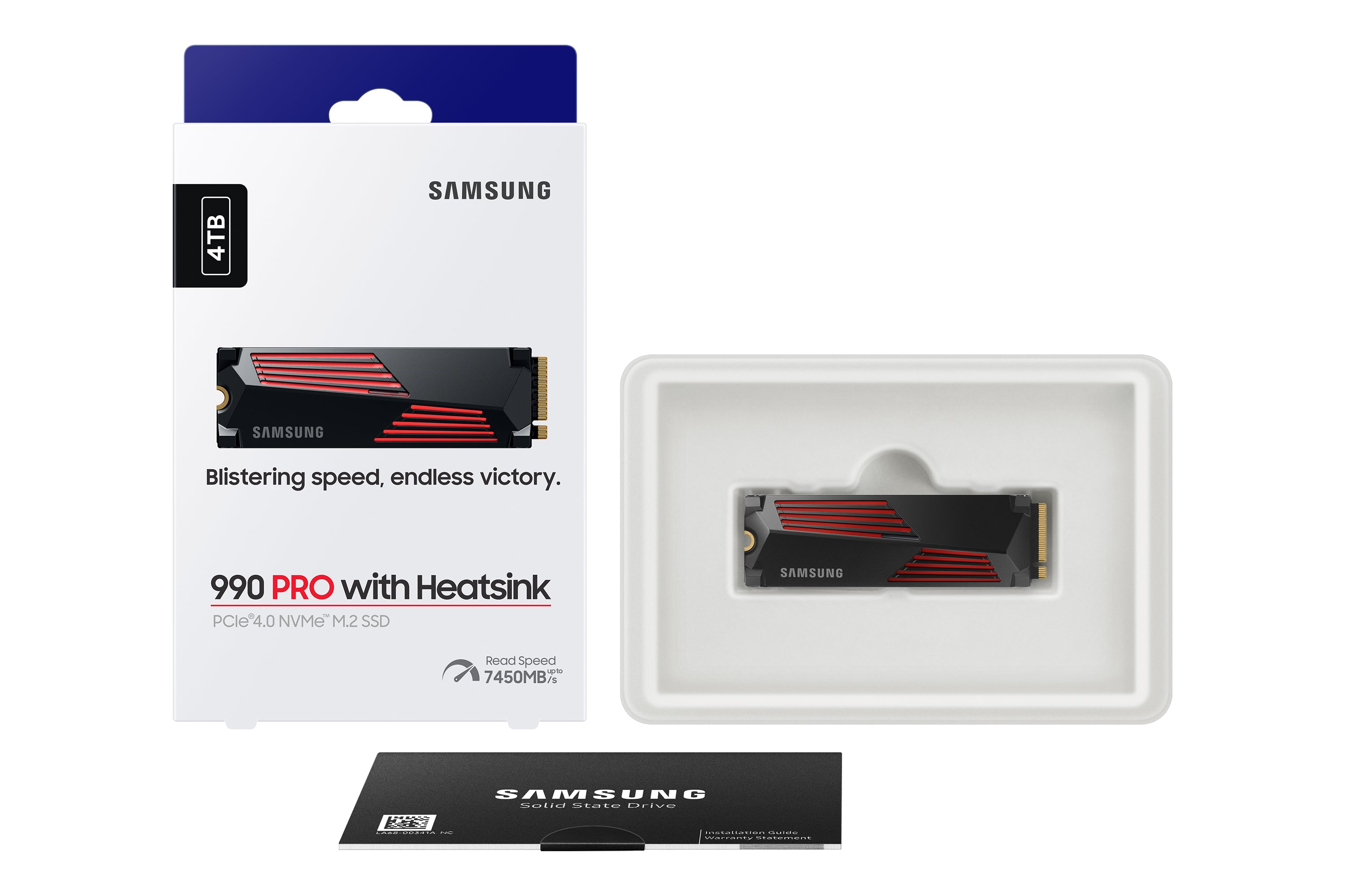 8806095255811 SSD-Hårddisk 990 Pro www.electricalstuff.se ElectricalStuff.se Samsung 990 Pro 4 TB M.2 PCI Express 4.0 NV