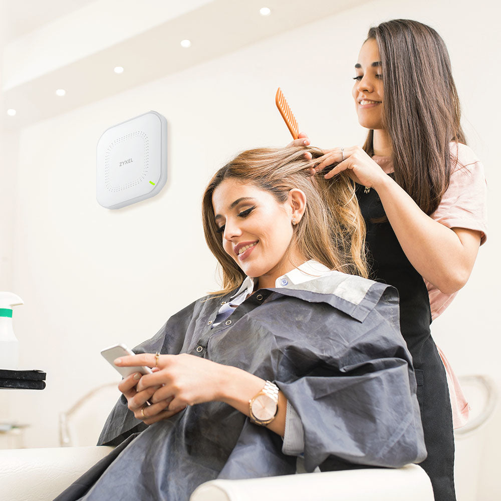 ricalStuff.se Zyxel NWA50AX 1775 Mbit/s Vit Strömförsörjning via Ethernet (PoE) stöd Zyxel NWA50AX-EU0102F 4718937618743 A