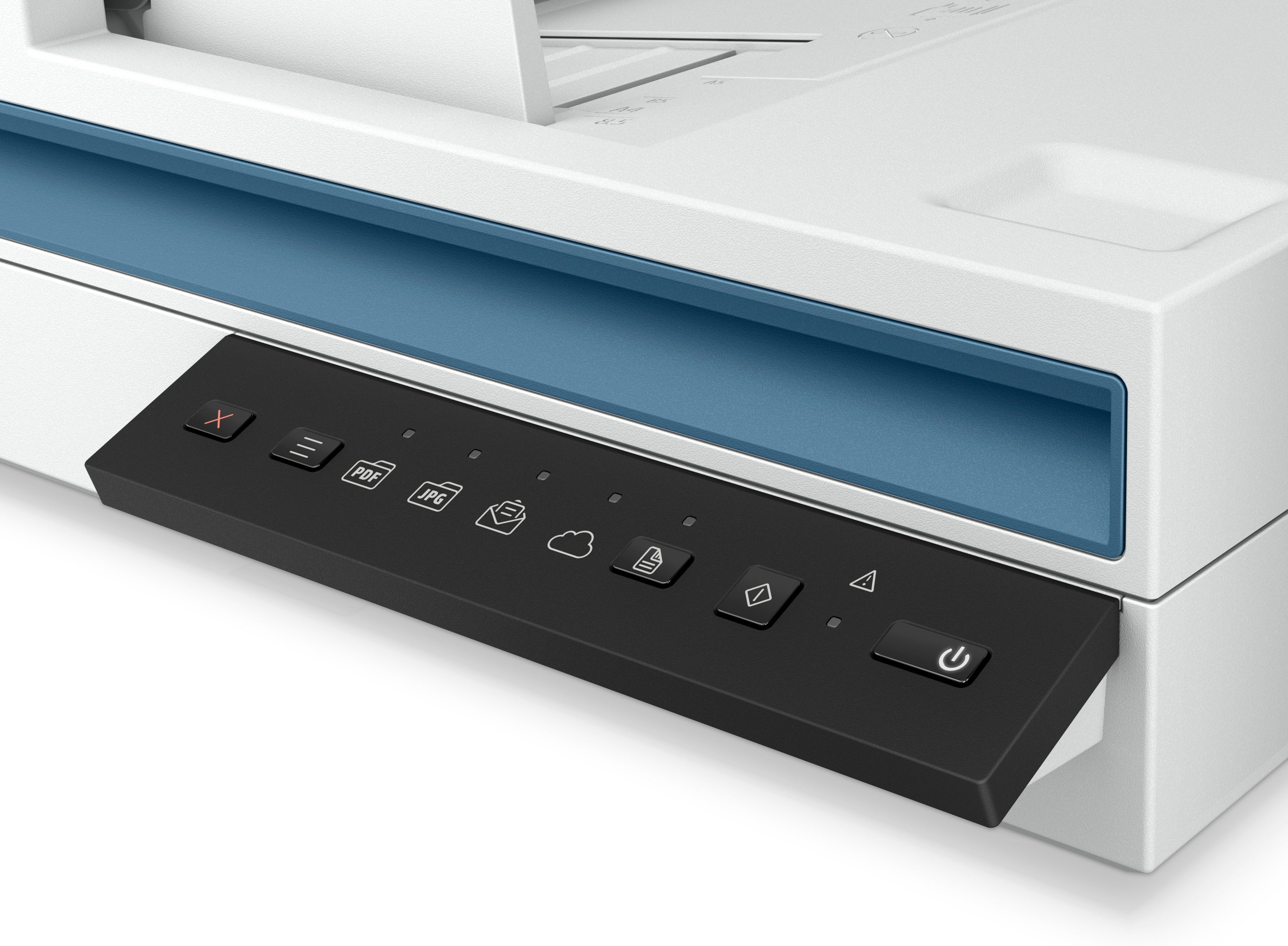 f1 Flatbädds- och ADF-scanner 1200 x 1200 DPI A4 Vit HP 20G06A#B19 0195697674020|195697674020 Skannrar Scanjet ScanJet Pro