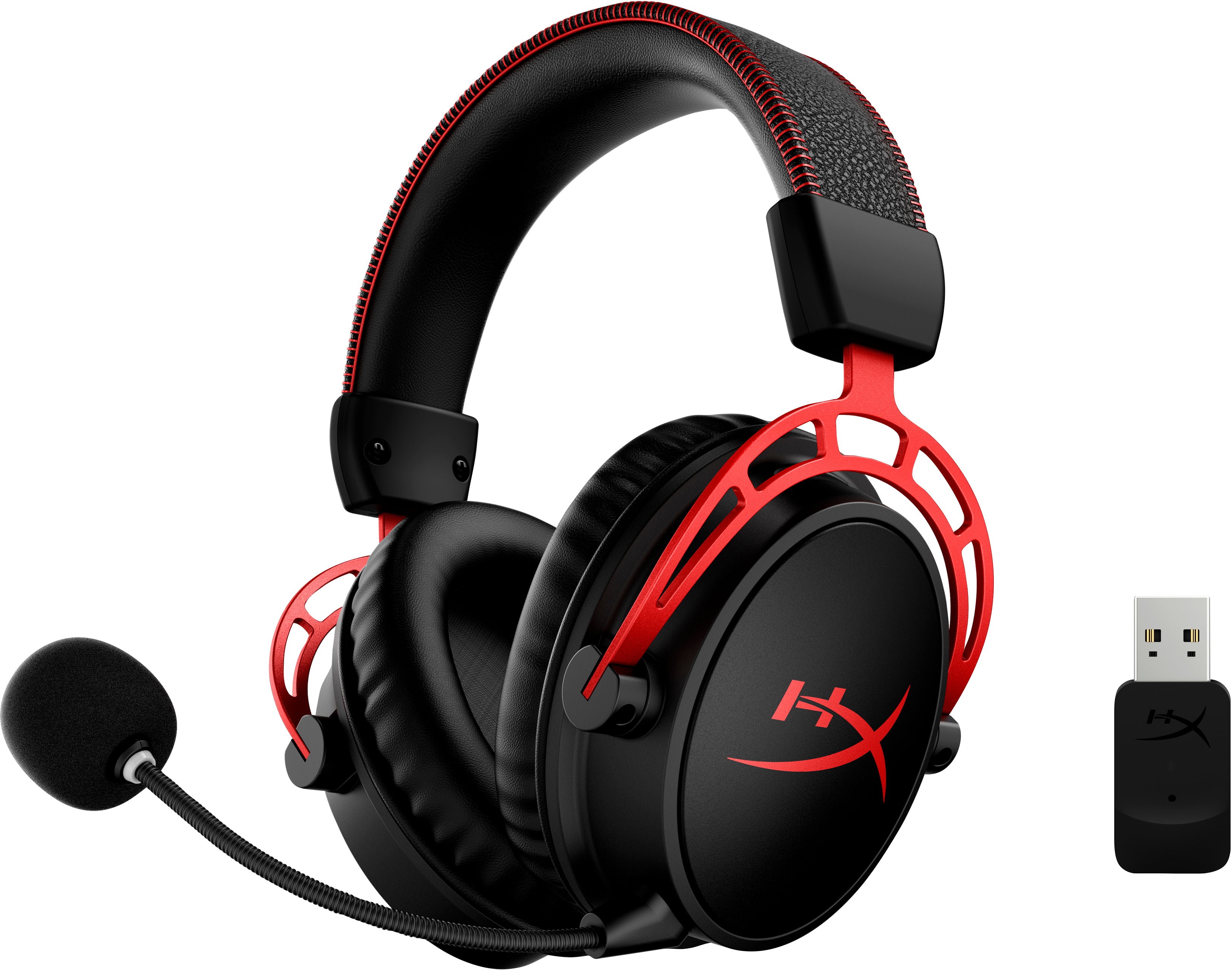 ectricalStuff.se HyperX Cloud Alpha – trådlöst spelheadset (svart-rött) HP 4P5D4AA 0196188046036|196188046036 Hörlurar och