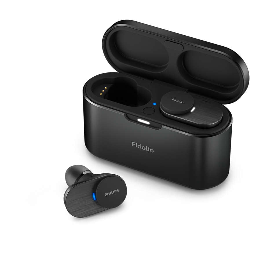dset Hörlurar True Wireless Stereo (TWS) I öra Samtal/musik USB Type-C Bluetooth Svart Philips T1BK/00 4895229118645 Hörlura