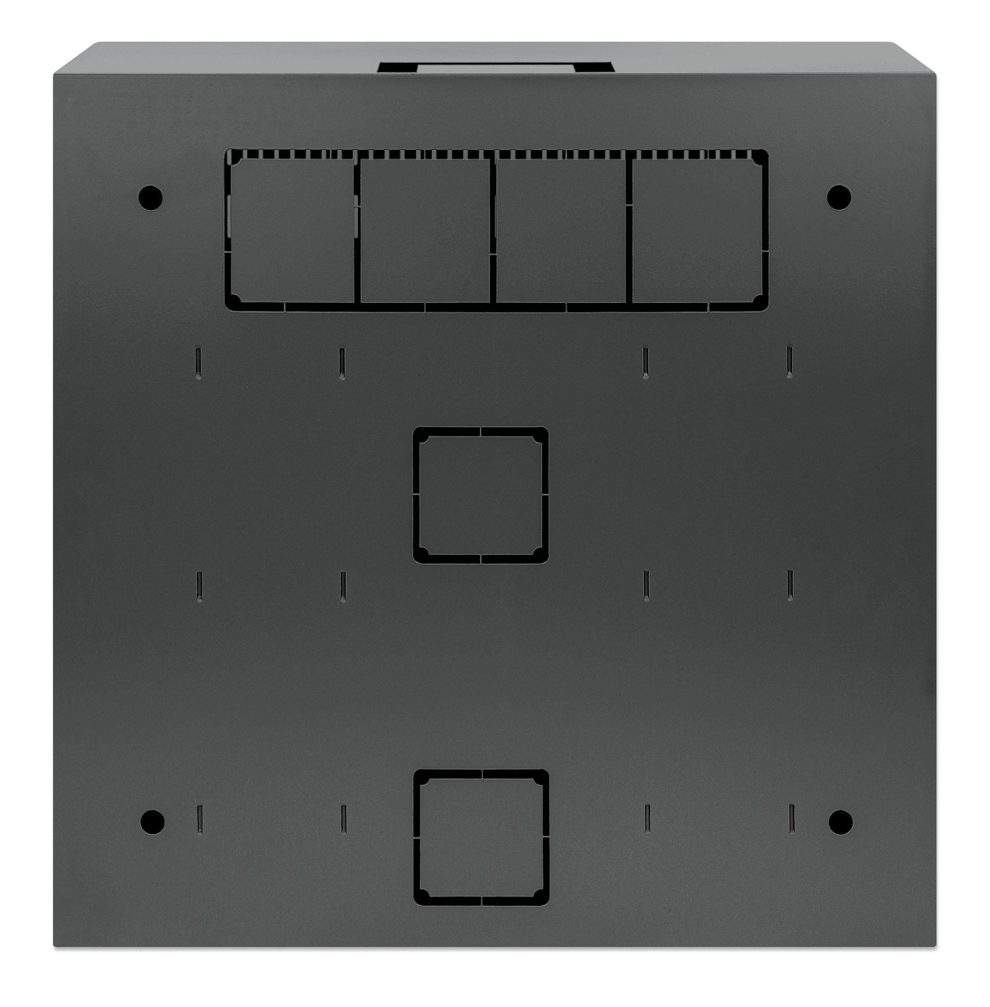 89 rack 2U/4U Väggmonterad rack Svart Intellinet 713689 0766623713689|766623713689 Rack 713689 www.electricalstuff.se Elec