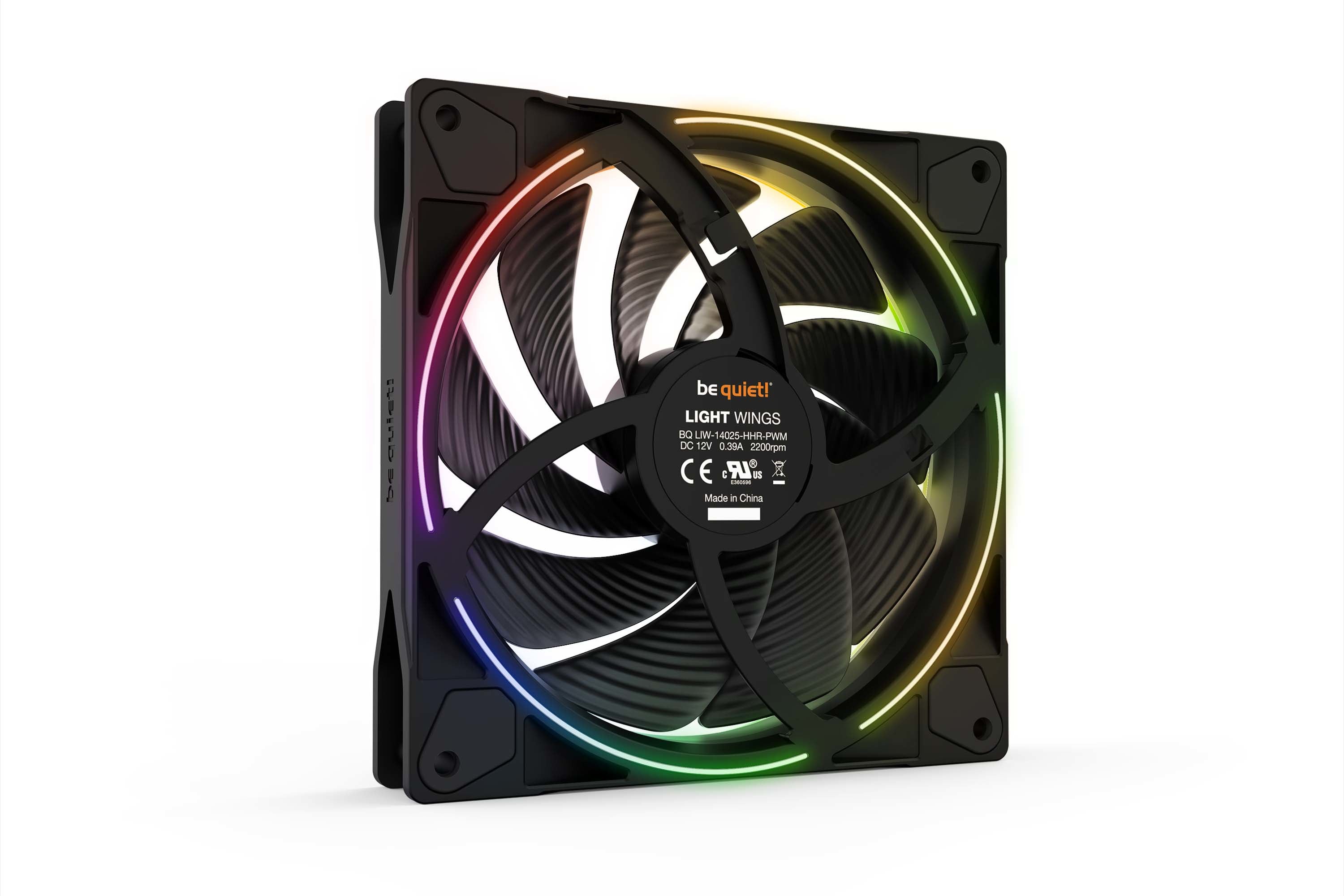 ystem för Datorer Light Wings | 140mm PWM high-speed www.electricalstuff.se ElectricalStuff.se be quiet! Light Wings | 1