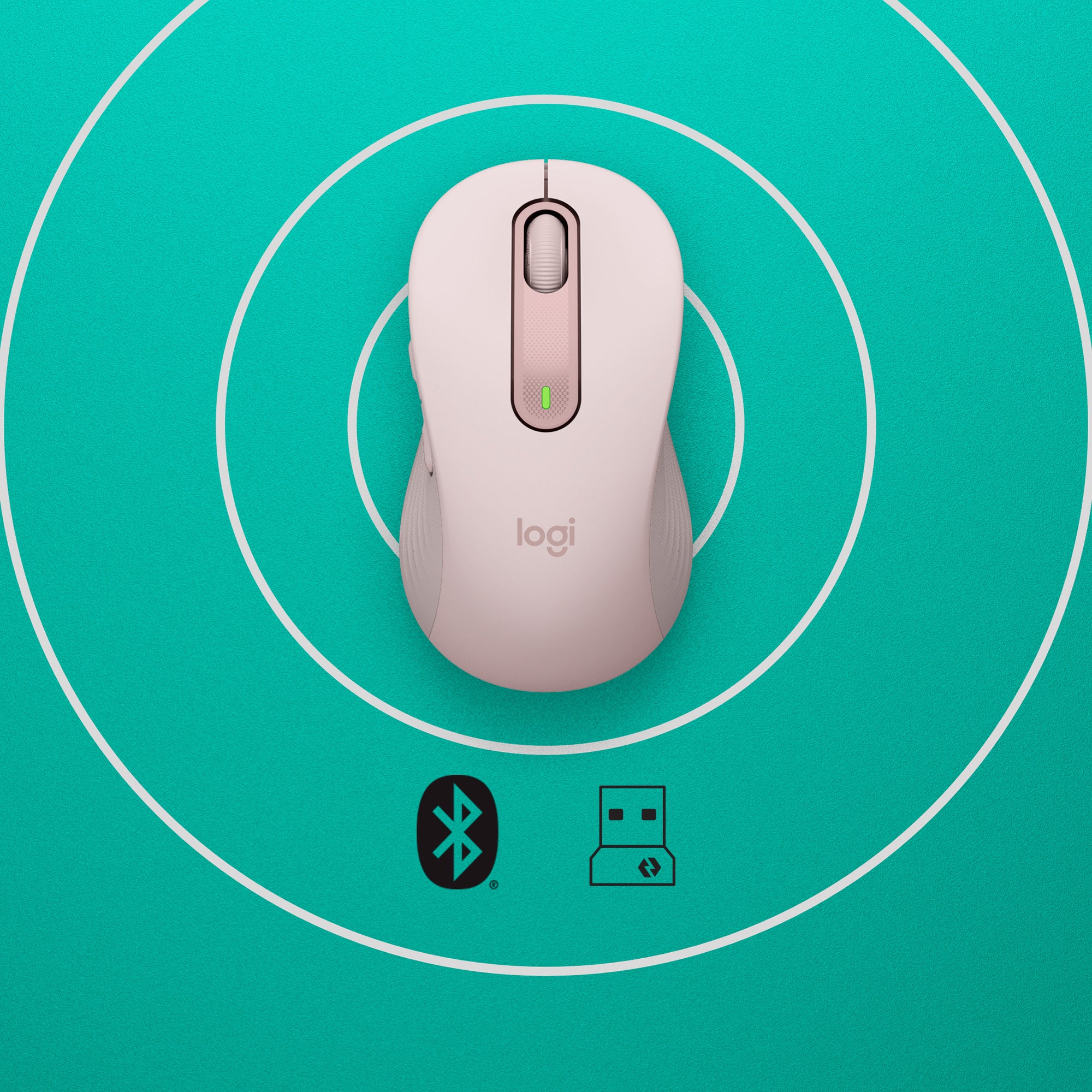 tuff.se Logitech Signature M650 datormöss Kontor högerhand Trådlös RF + Bluetooth Optisk 4000 DPI Logitech 910-006254 5099