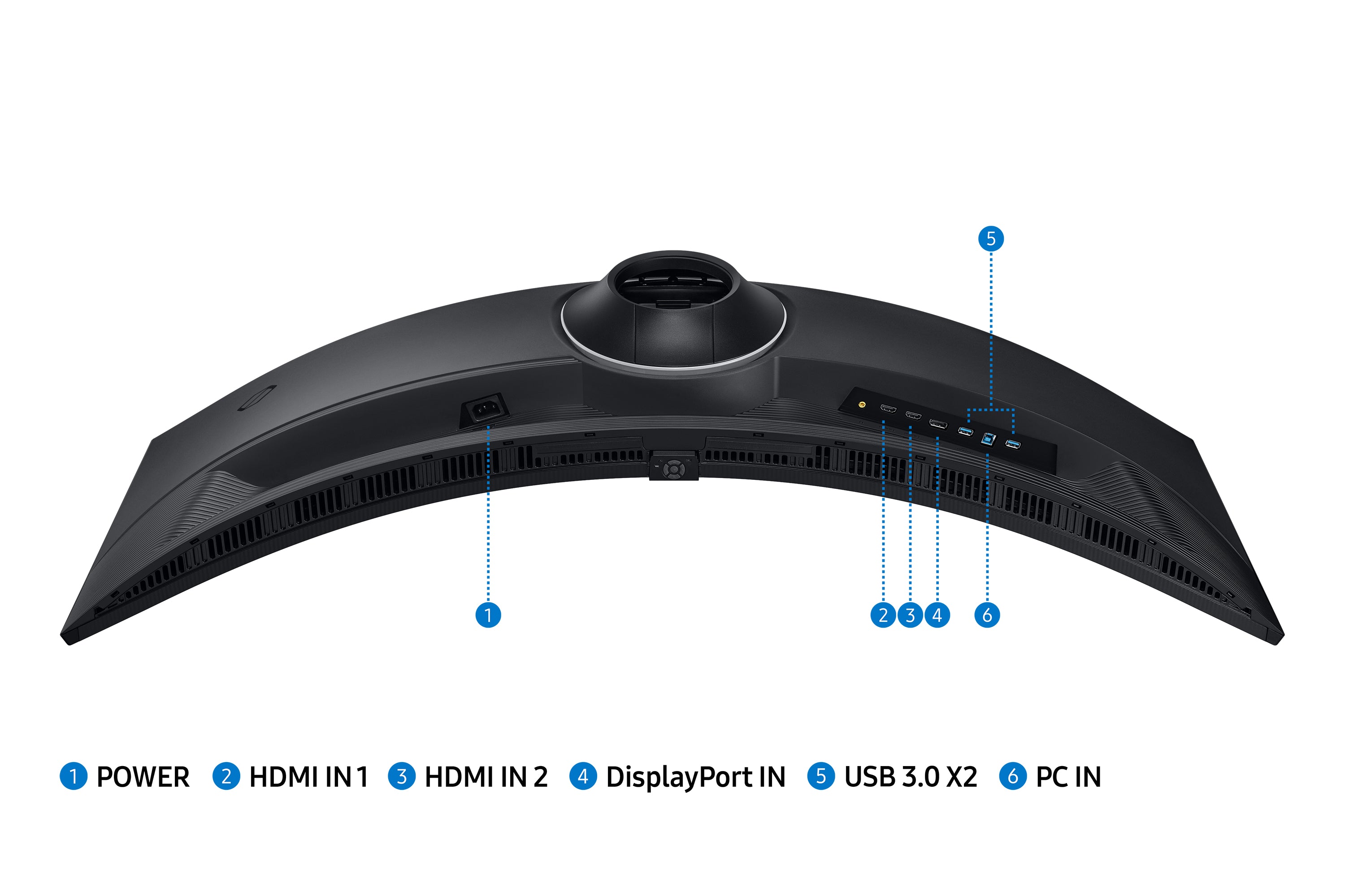 uff.se ElectricalStuff.se Samsung G95C platta pc-skärmar 124,5 cm (49") 5120 x 1440 pixlar Dual QHD LED Svart Samsung LS49