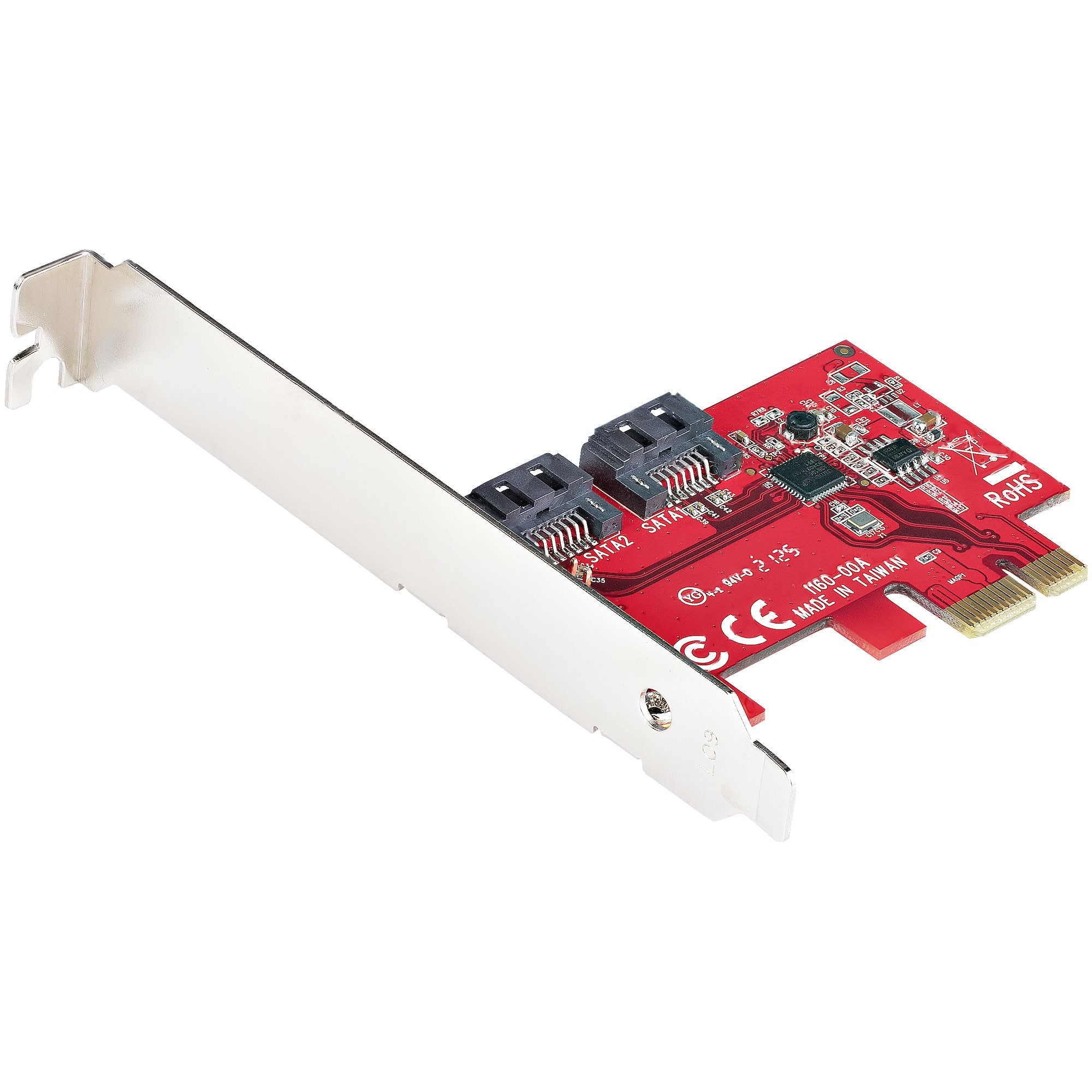 www.electricalstuff.se ElectricalStuff.se StarTech.com SATA PCIe-kort - 2-portars PCIe SATA-expansionskort - 6 Gbps - Hel-
