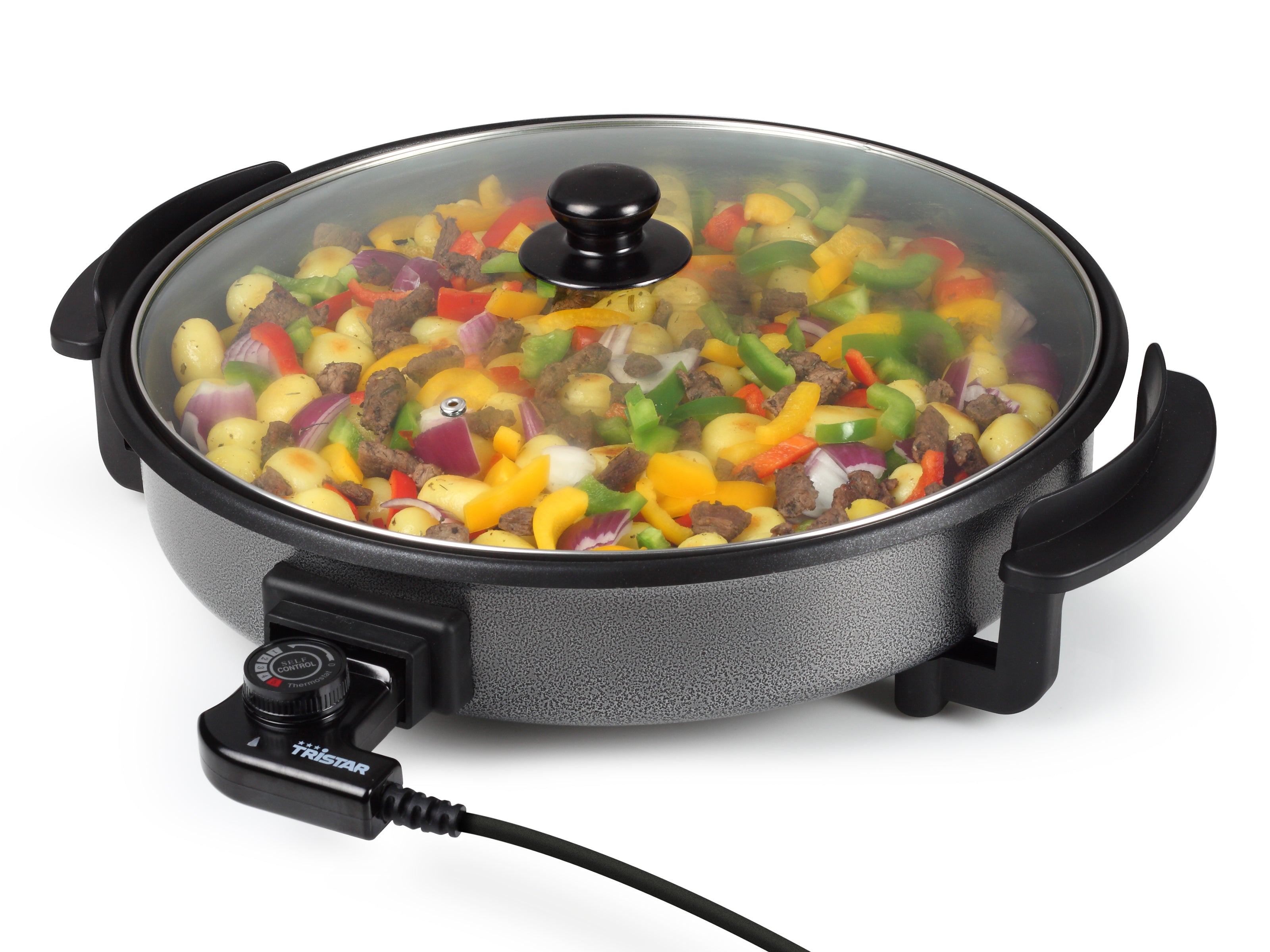 ekpannor PZ-2964 www.electricalstuff.se ElectricalStuff.se Tristar PZ-2964 elektrisk stekpanna Tristar PZ-2964 871301602