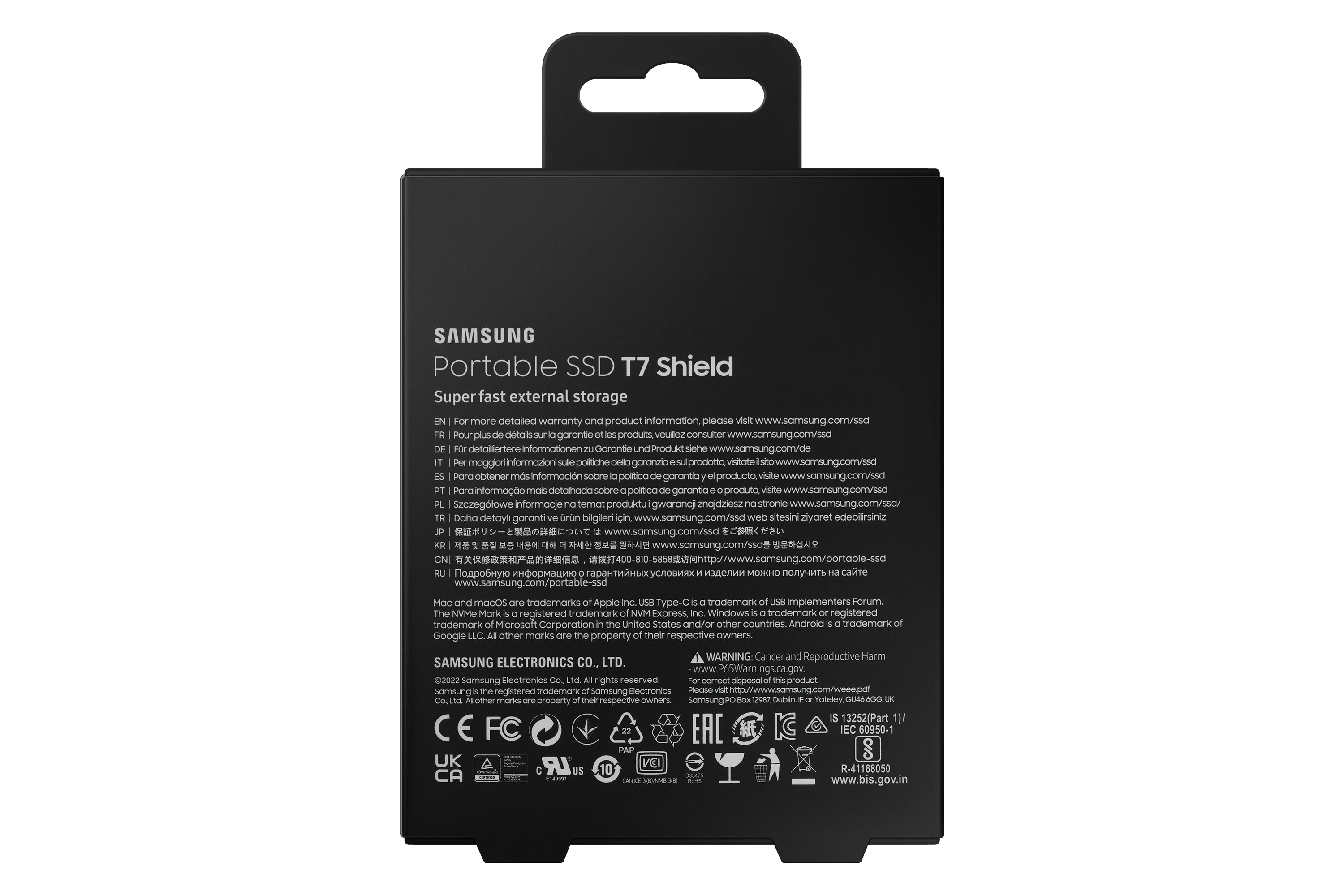 MU-PE2T0S www.electricalstuff.se ElectricalStuff.se Samsung MU-PE2T0S 2 TB USB Type-C 3.2 Gen 2 (3.1 Gen 2) Svart Samsu