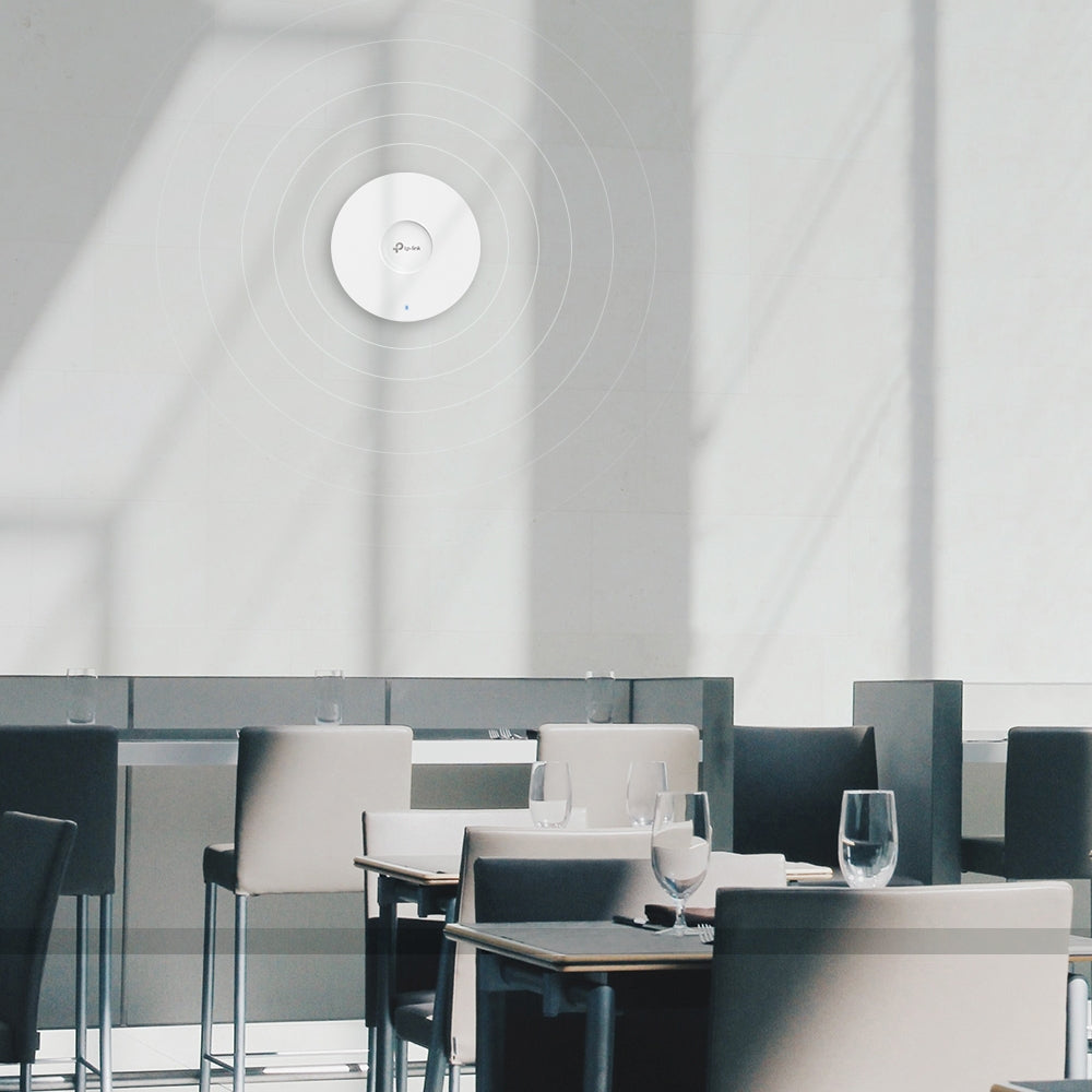 0 access-punkter för trådlösa nätverk 2976 Mbit/s Vit Strömförsörjning via Ethernet (PoE) stöd TP-Link EAP650 4897098683545|