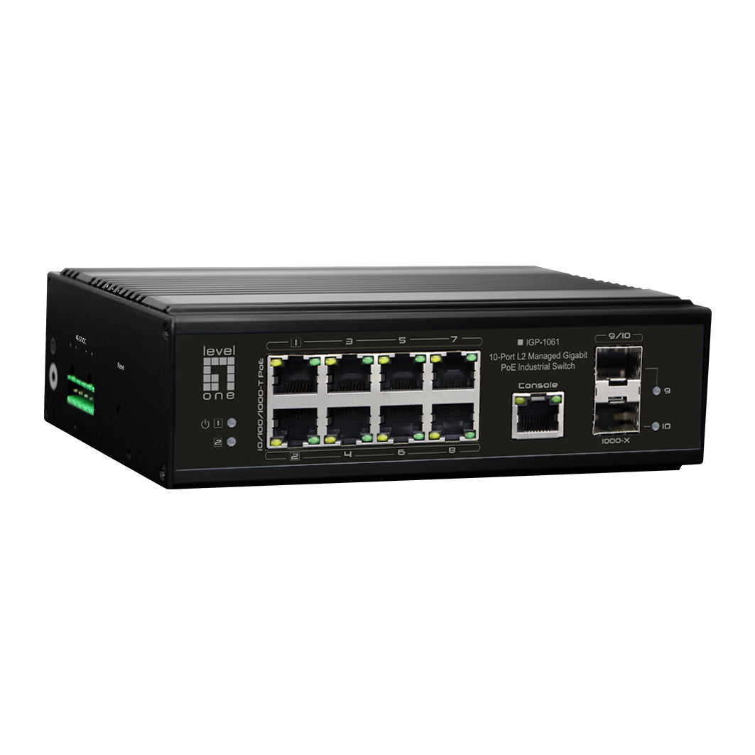 www.electricalstuff.se ElectricalStuff.se LevelOne IGP-1061 nätverksswitchar hanterad L2 Gigabit Ethernet (10/100/1000) St