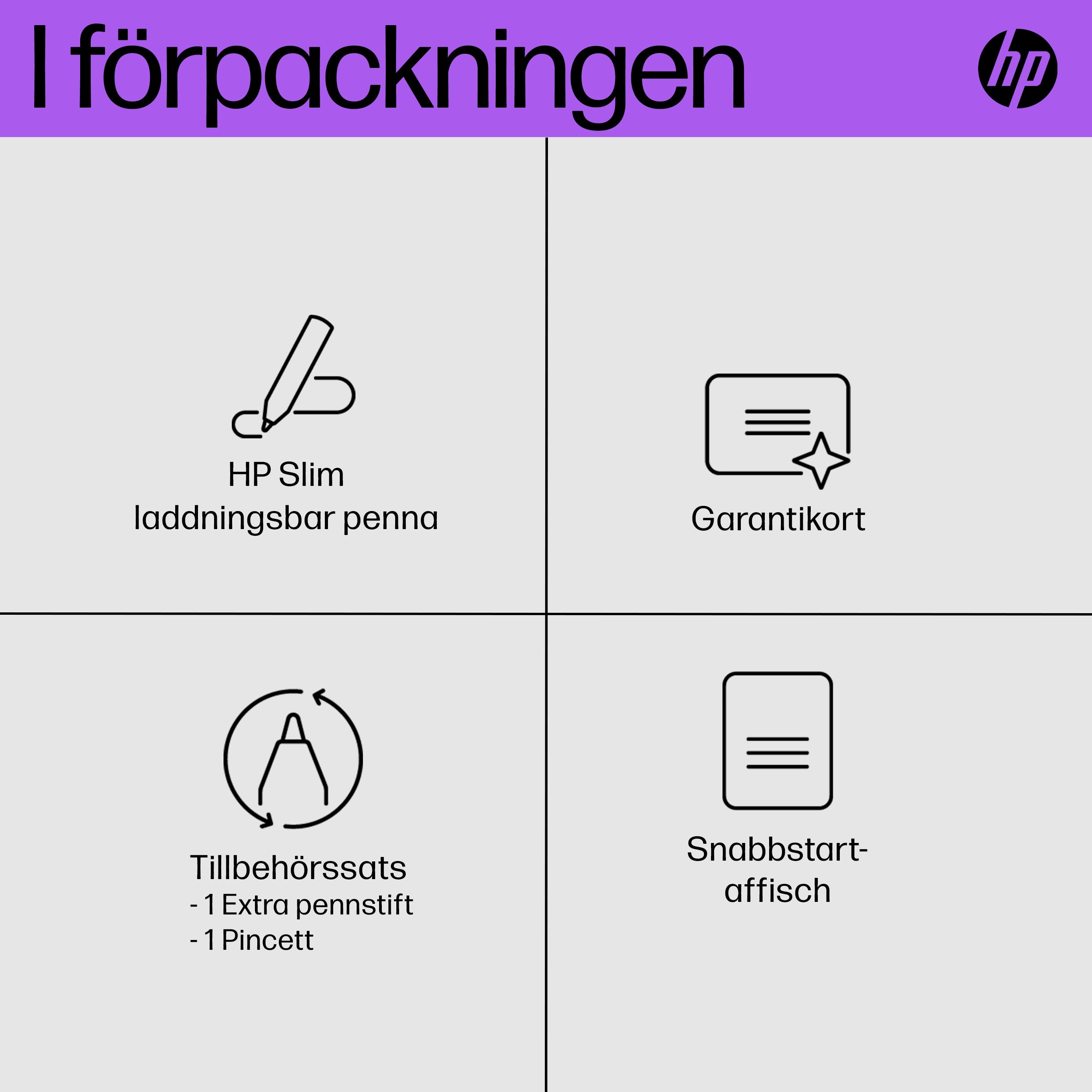 r Slim Rechargeable Pen www.electricalstuff.se ElectricalStuff.se HP Slim Rechargeable Pen HP 630W7AA#AC3 0196337930711|