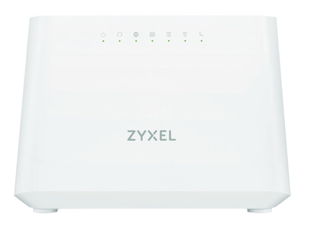 www.electricalstuff.se ElectricalStuff.se Zyxel DX3301-T0 trådlös router Gigabit Ethernet Dual-band (2,4 GHz / 5 GHz) Vit