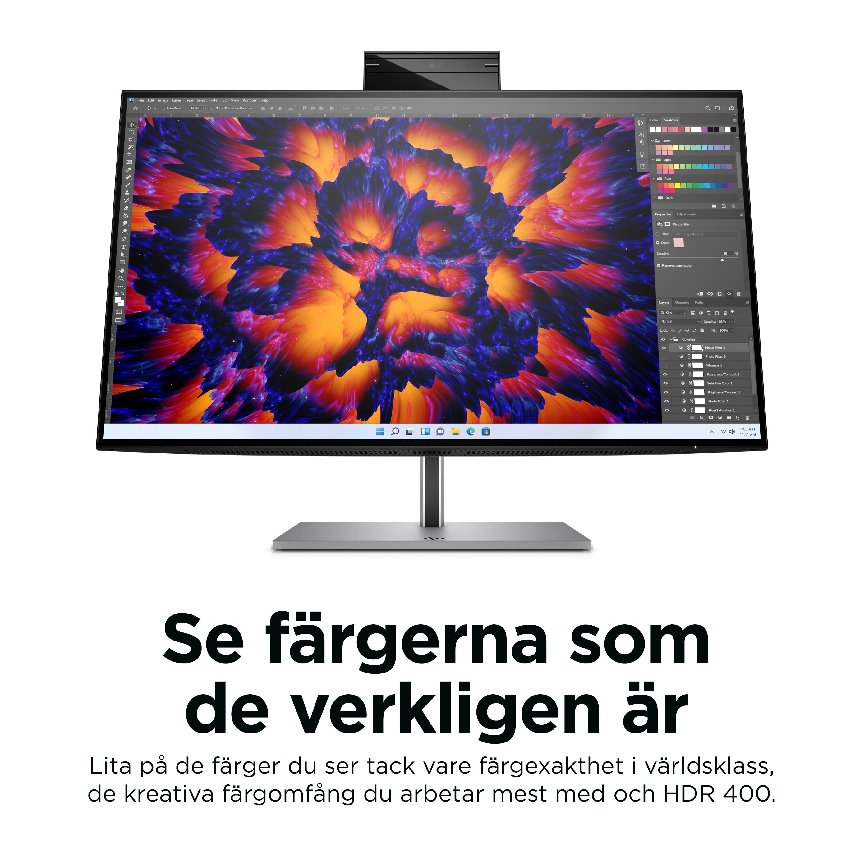 www.electricalstuff.se ElectricalStuff.se HP Z24m G3 platta pc-skärmar 60,5 cm (23.8") 2560 x 1440 pixlar Quad HD Silver H