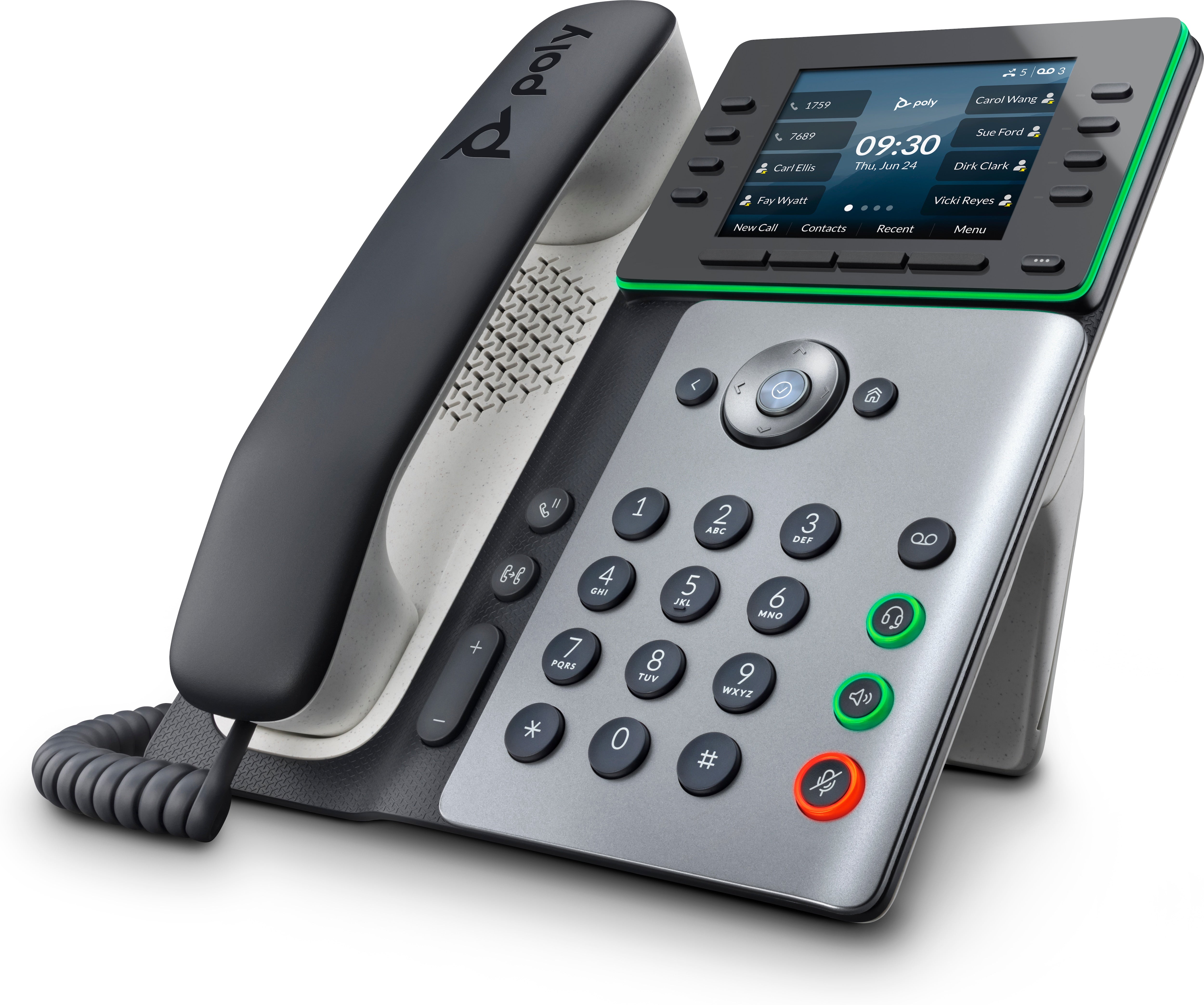 och PoE-aktiverad POLY 82M88AA 0197497341362|197497341362|0017229175501|017229175501 IP-Telefoner Edge E320 IP-telefon och