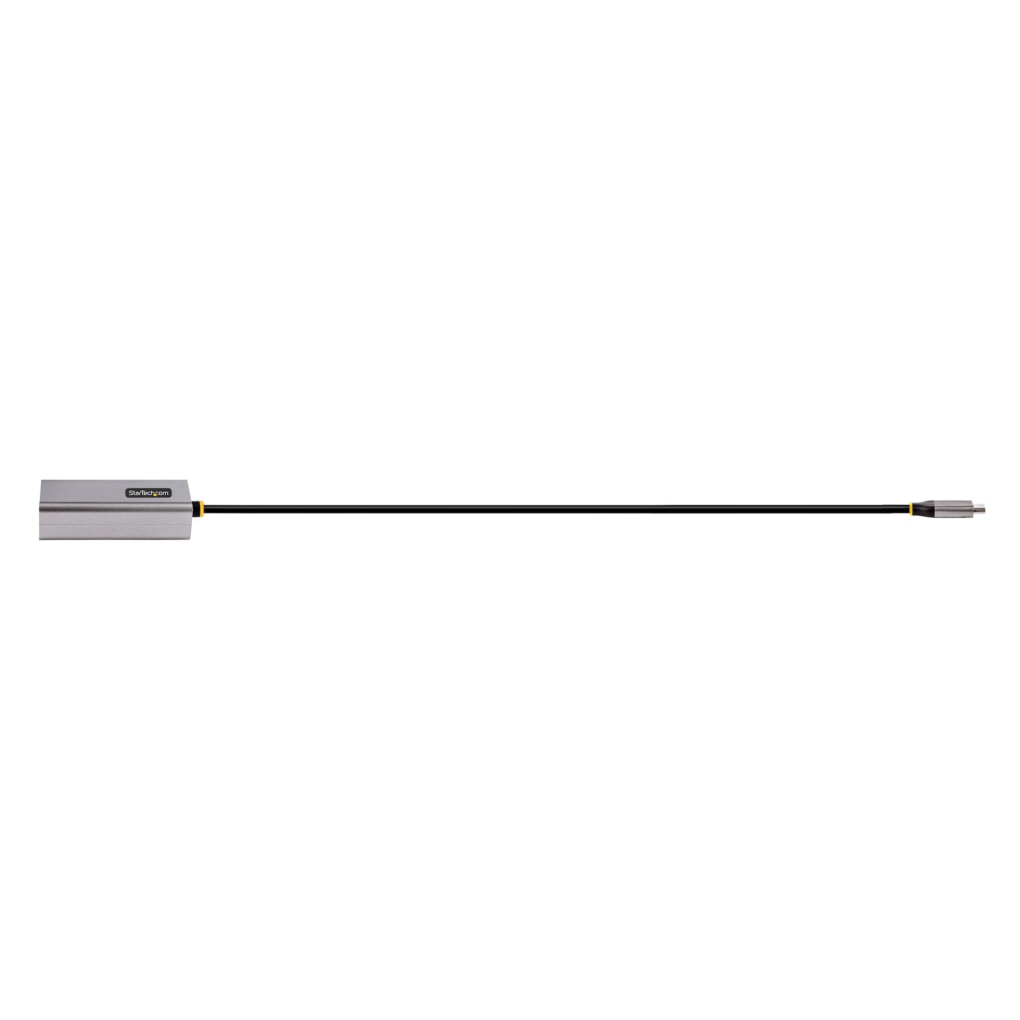 till Ethernet-adapter, 10/100/1000 Mbps, Gigabit-nätverksadapter med ASIX AX88179A chip, 30 cm kabel, USB-Type C till RJ45